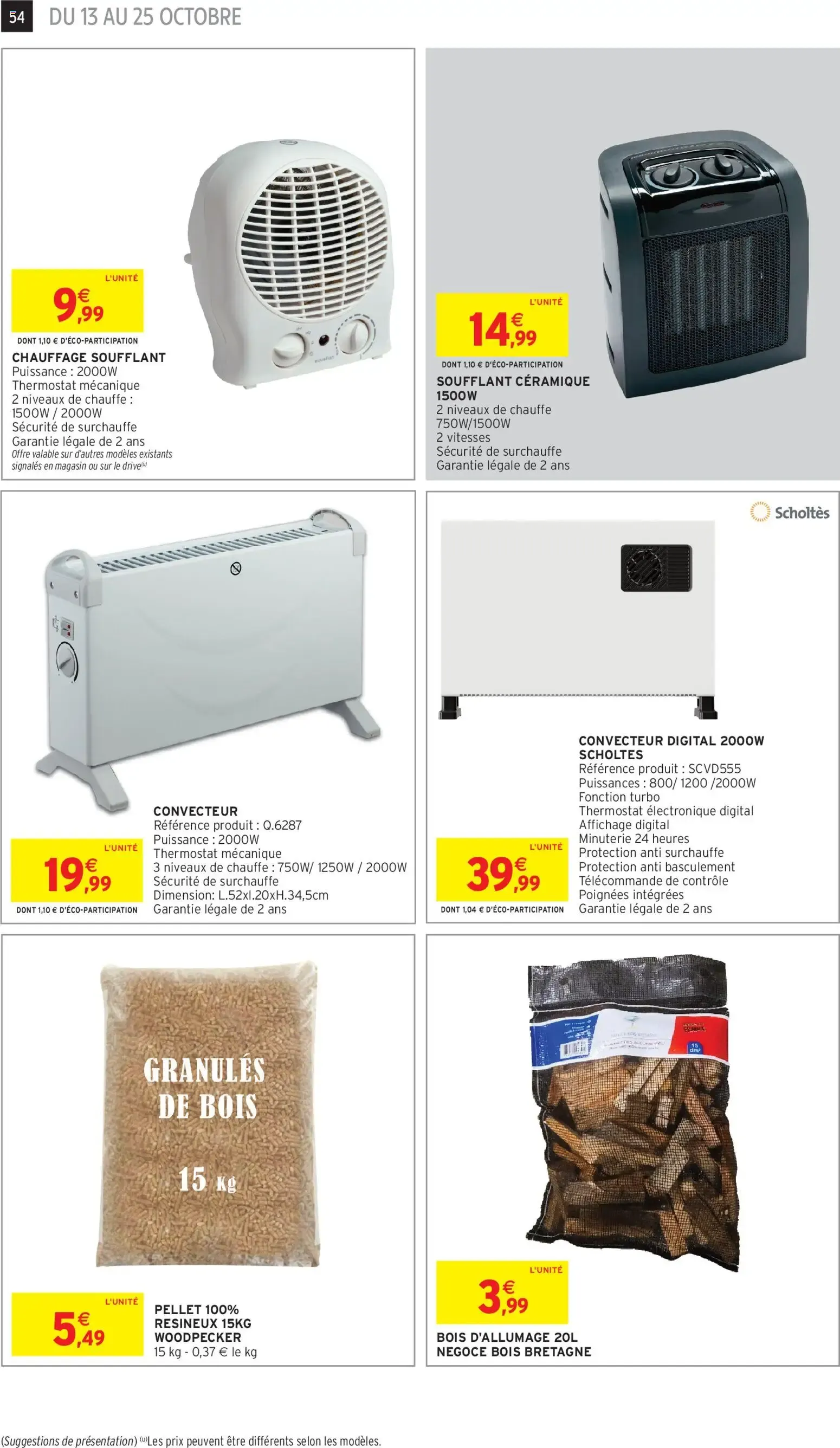 Intermarché Découvrez nos offres de la semaine à partir du 13/10/2026 - promo en ligne du 13 octobre au 25 octobre 2026 - Catalogue page 46