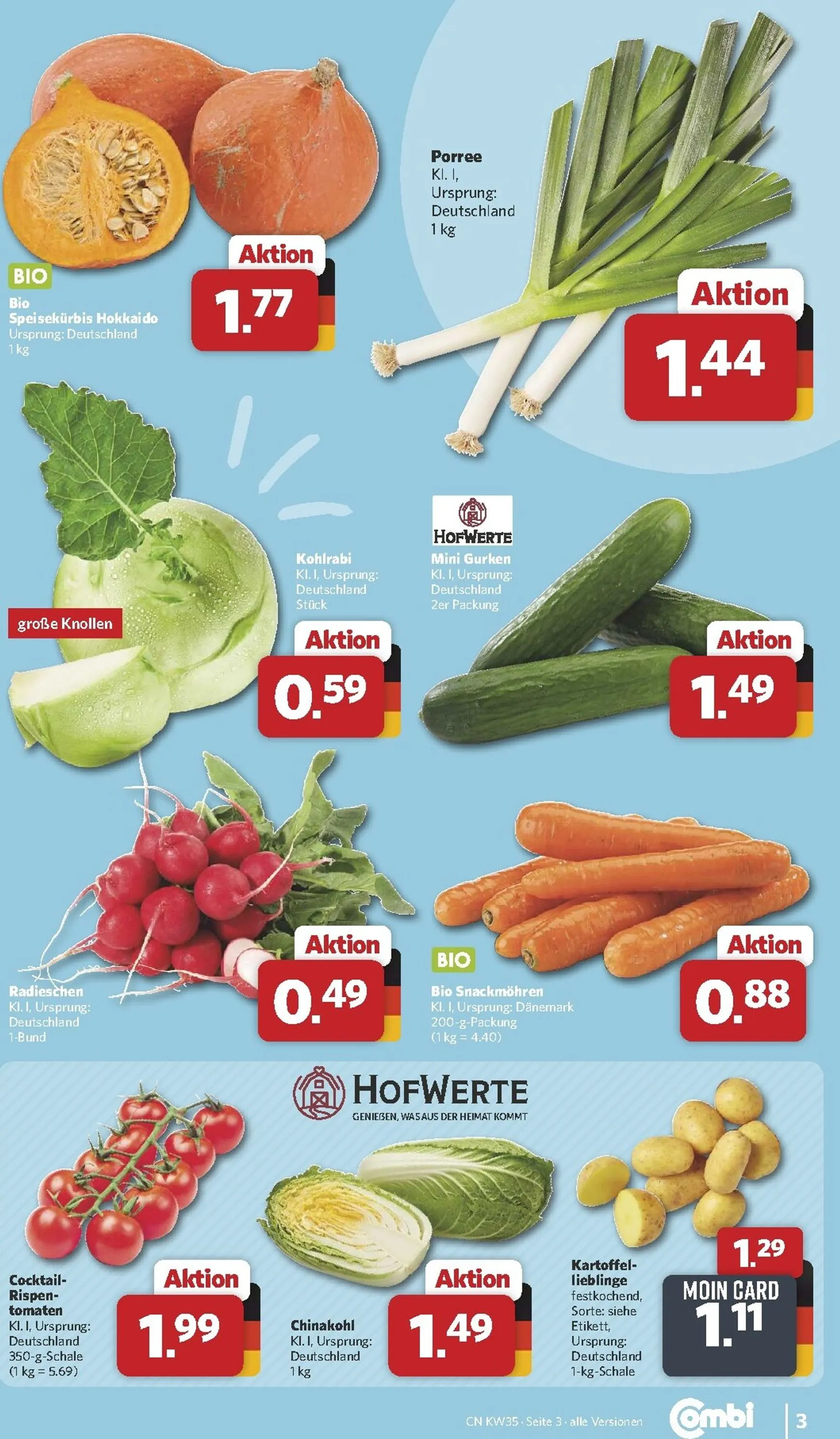 Combi Prospekt – von Montag 24.08.2026 bis Samstag 29.08.2026 von 24. August bis 29. August 2026 - Prospekt seite 3