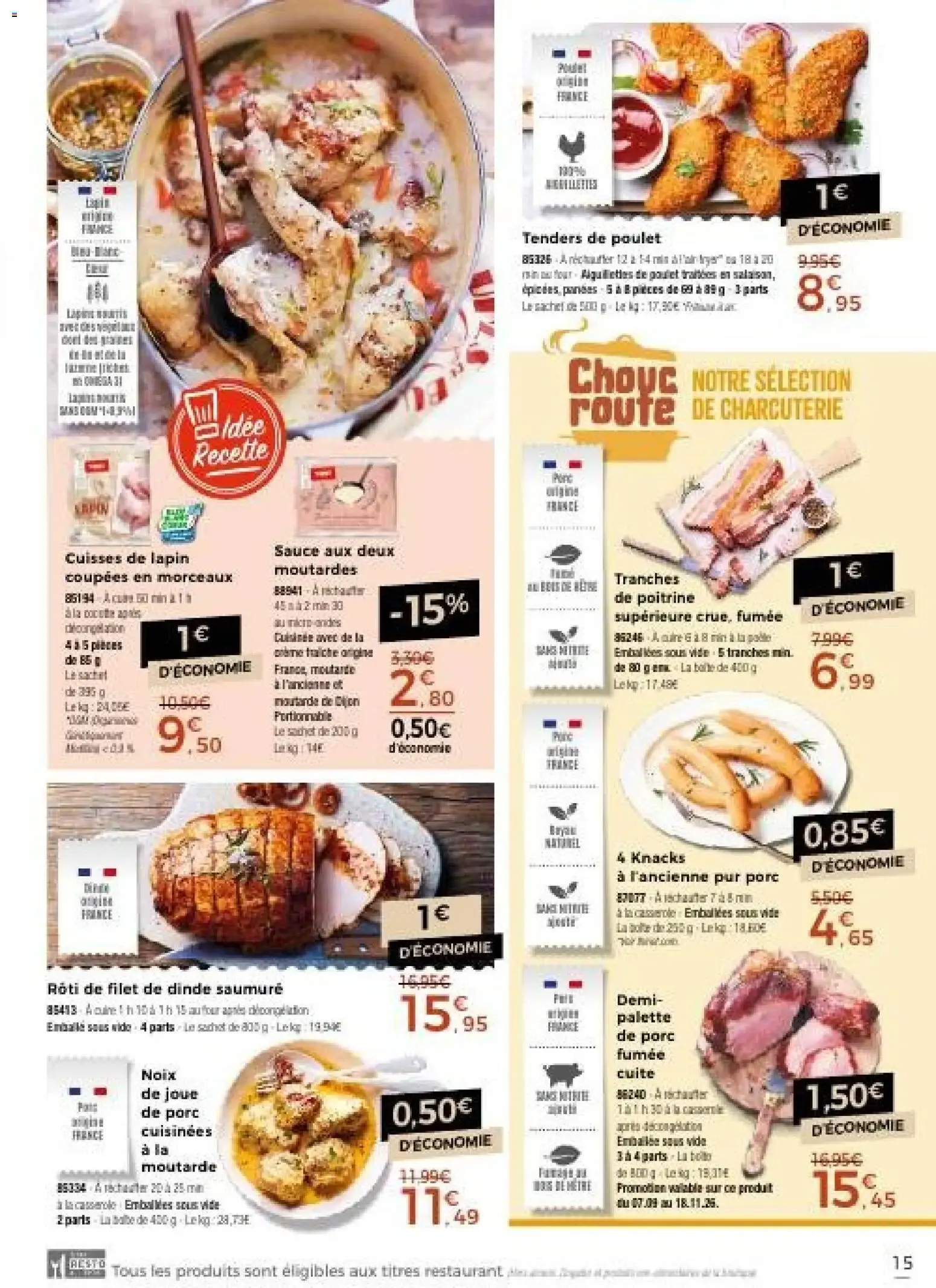 Thiriet Catalogue livraison à domicile à partir du 23/10/2026 - promo en ligne du 23 octobre au 18 novembre 2026 - Catalogue page 15