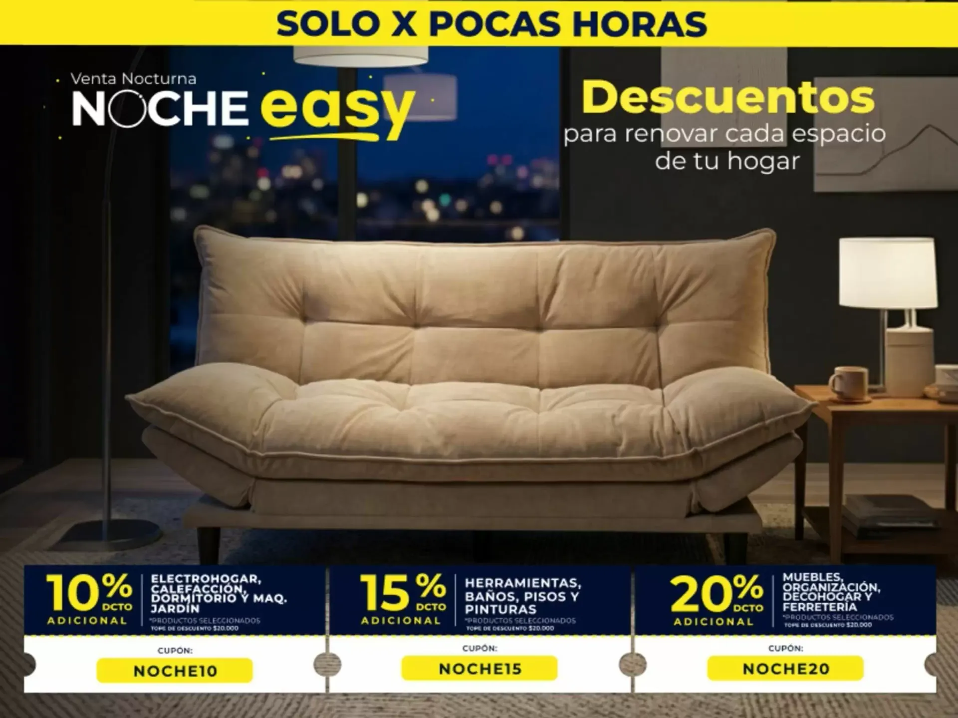 Catálogo de Venta Nocturna NOCHE easy 1 de julio al 16 de julio 2026 - Página 1