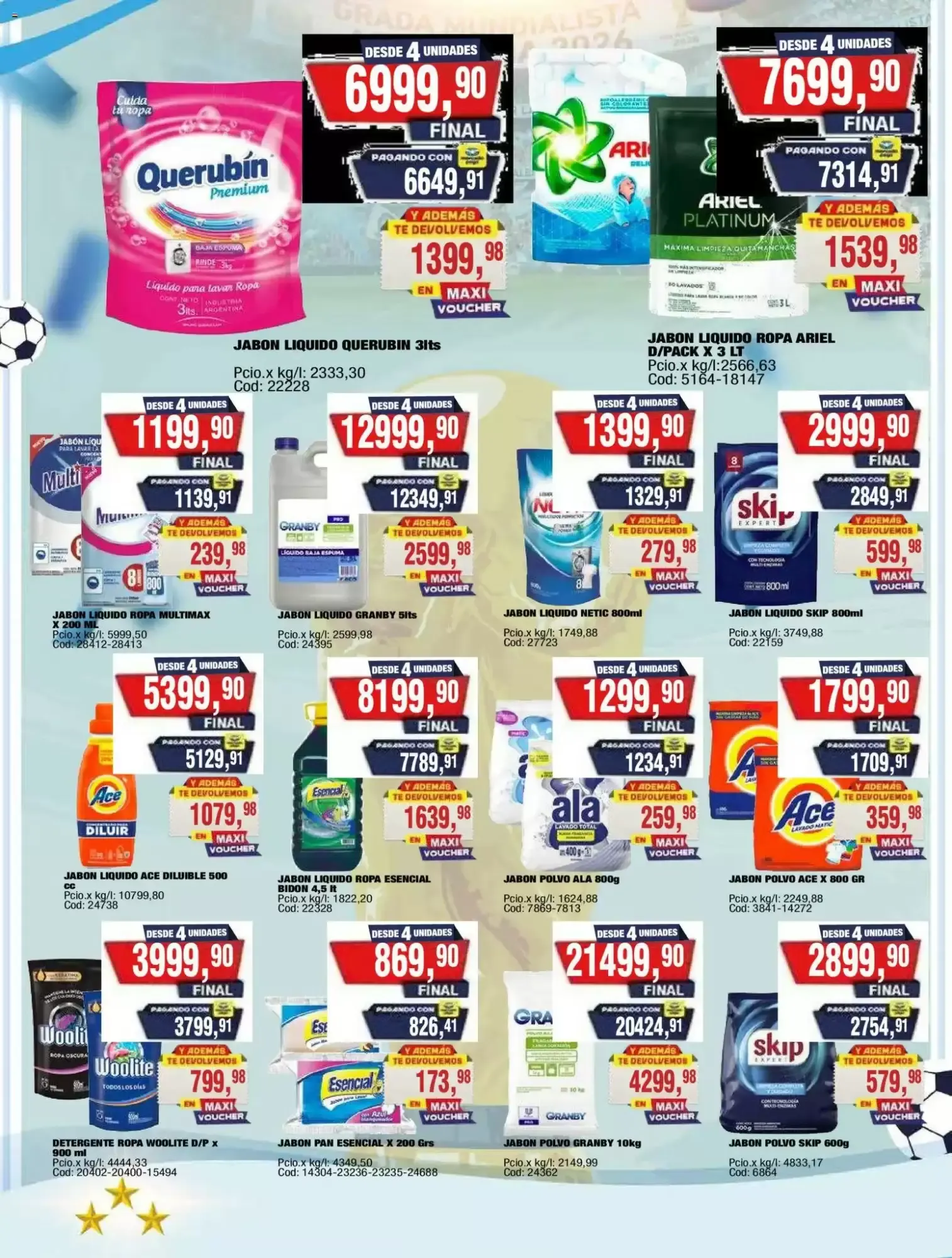 Ofertas de Brochure Supermercado Mayorista Maxiconsumo 13 de julio al 19 de julio 2026 - Página 25 del catálogo