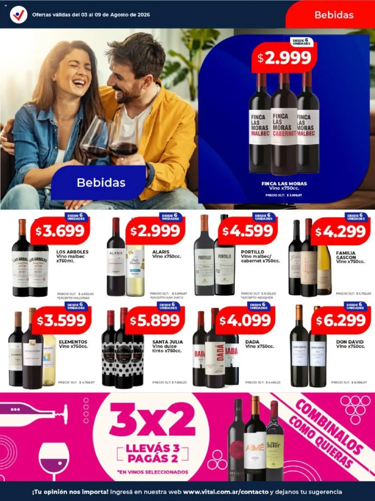 Ofertas de Vital - Ofertas || del 03/08/2026 - 09/08/2026 || Catálogo 3 de agosto al 9 de agosto 2026 - Página 12 del catálogo