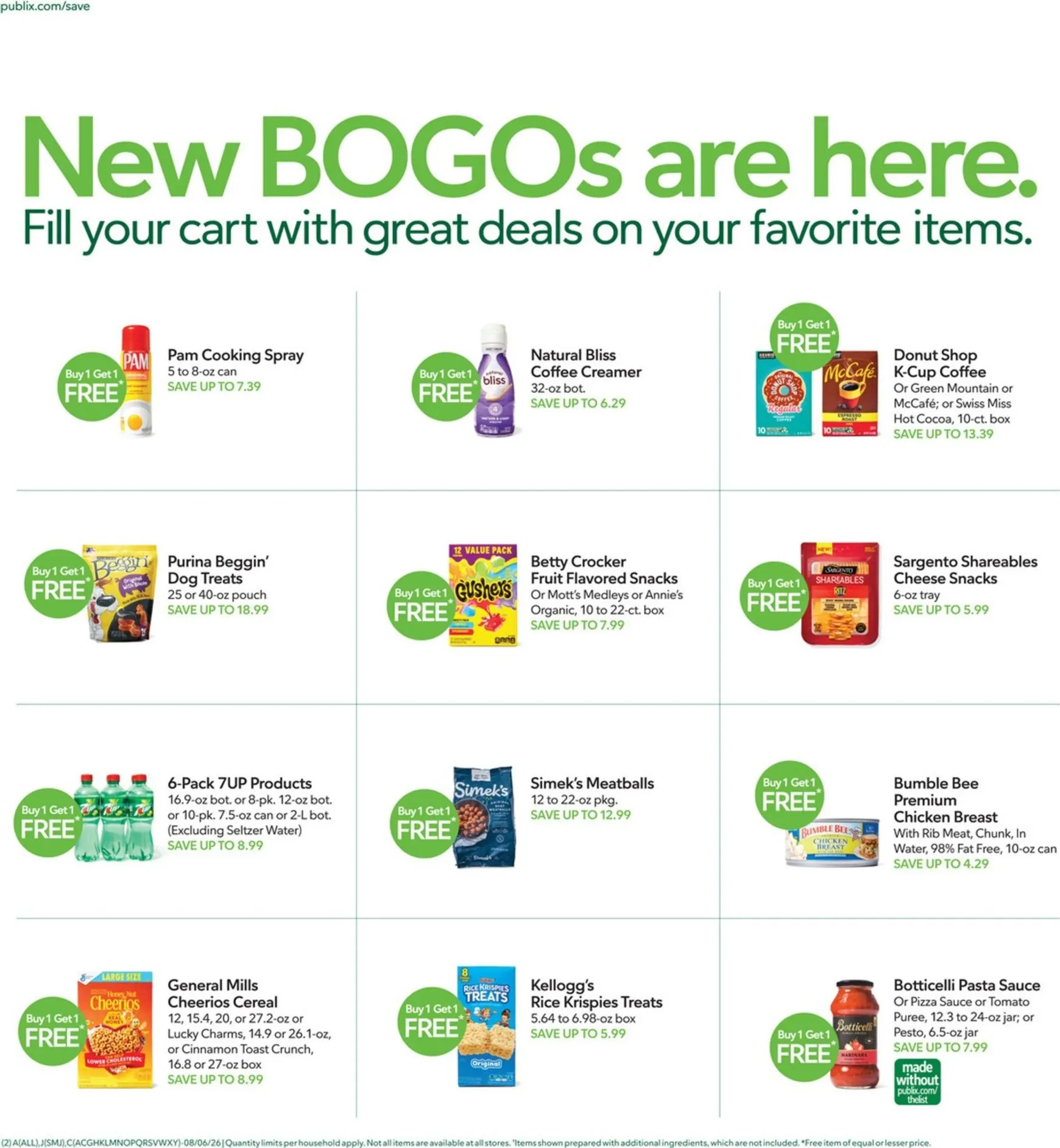 Weekly ad Publix: Save and Go - Deals on Your Dinner Favorites from August 5 to August 11 2026 - Page 2
