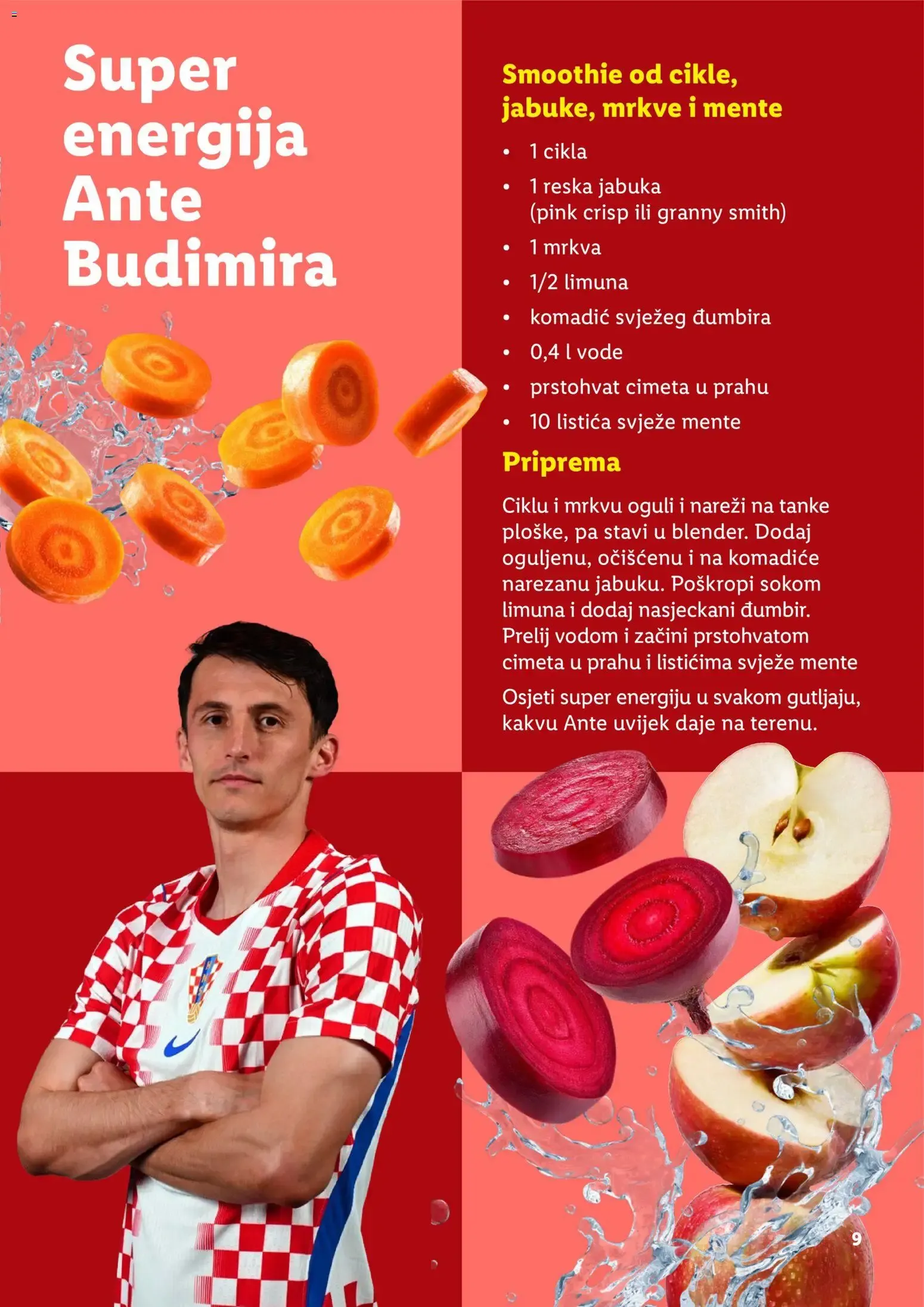 Katalog Lidl Smoothie recepti novi od 19.06.2026 na listanje > letak digitalni od 19. lipnja do 19. srpnja 2026. - Pregled Stranica 9