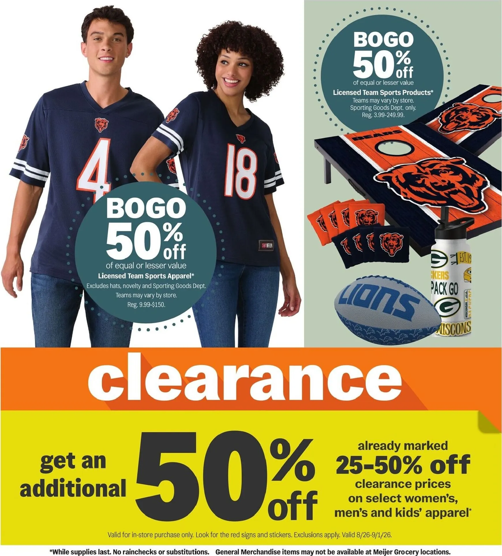 Weekly ad Future Meijer - College vibes flyer valid from Wednesday 08/26/2026 to Tuesday 09/01/2026 from August 26 to September 1 2026 - Page 8