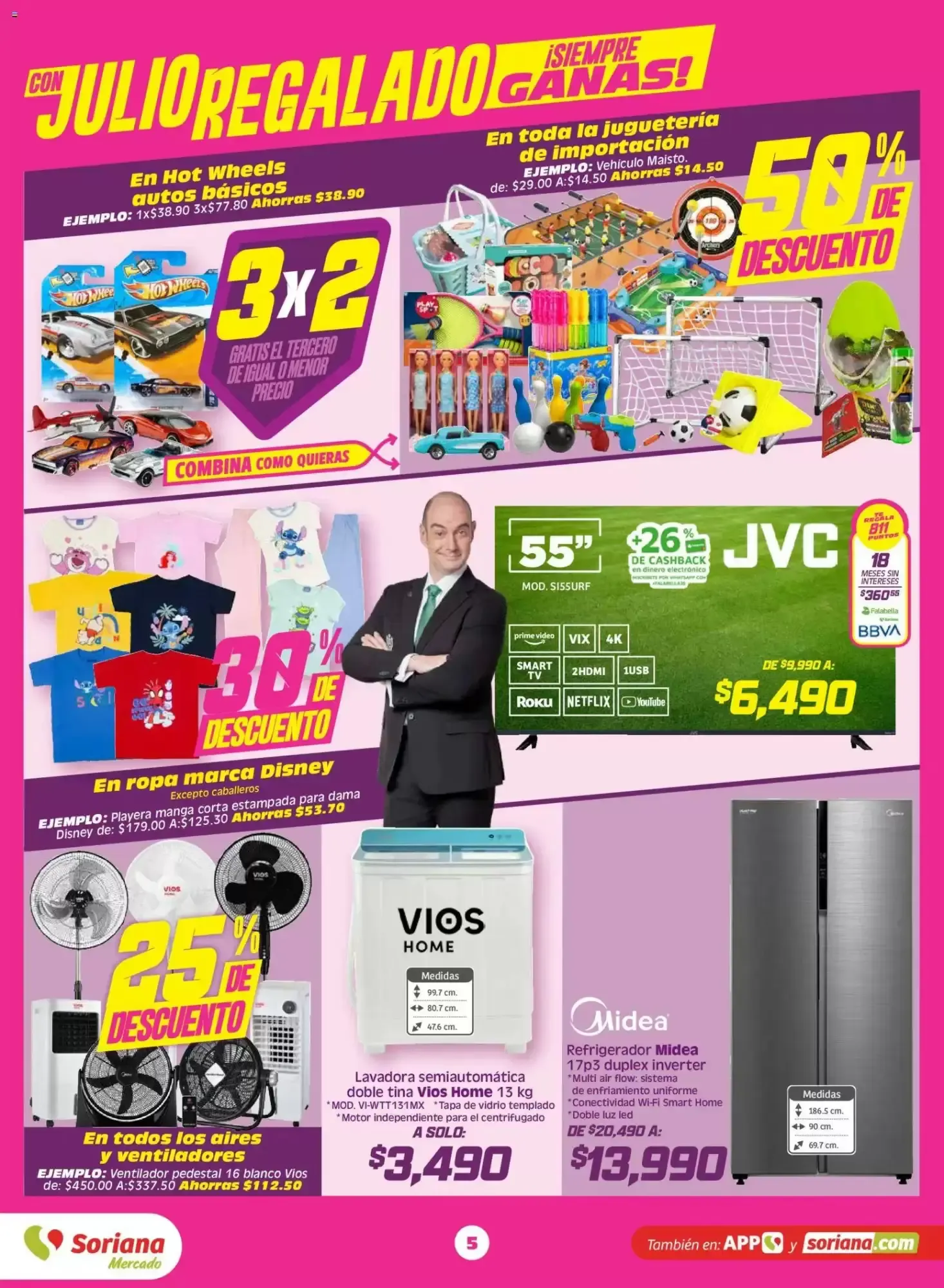 Catálogo de Soriana Mercado: Julio Regalado y Papá Campeón 19 de junio al 25 de junio 2026 - Pagina 5