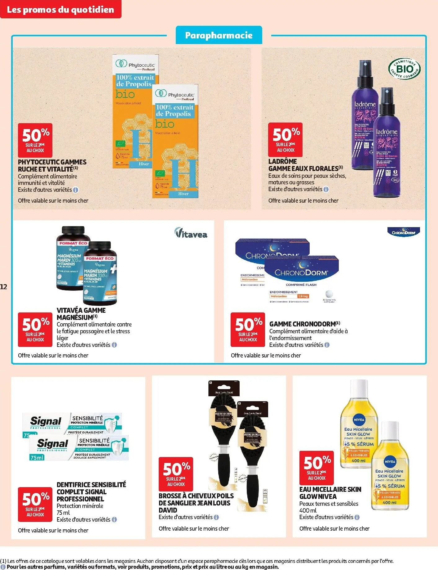 Current Auchan - Les promos du moment leaflet valid from du mardi 13/10/2026 to du dimanche 25/10/2026 du 13 octobre au 25 octobre 2026 - Catalogue page 12