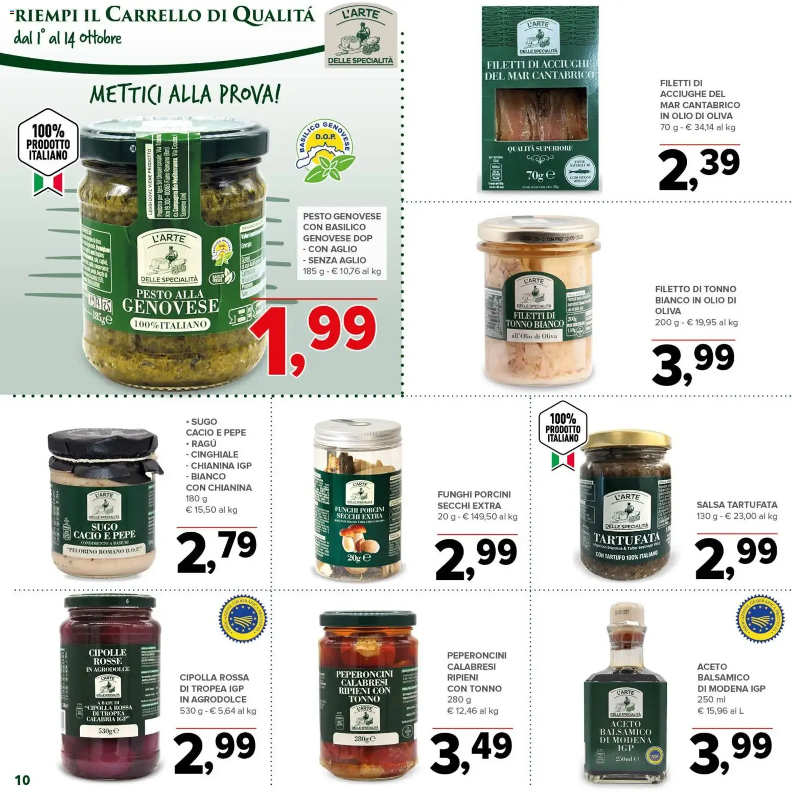Todis: Offerte dal 1 al 14 Ottobre da 1 ottobre a 14 ottobre di 2026 - Pagina del volantino 10