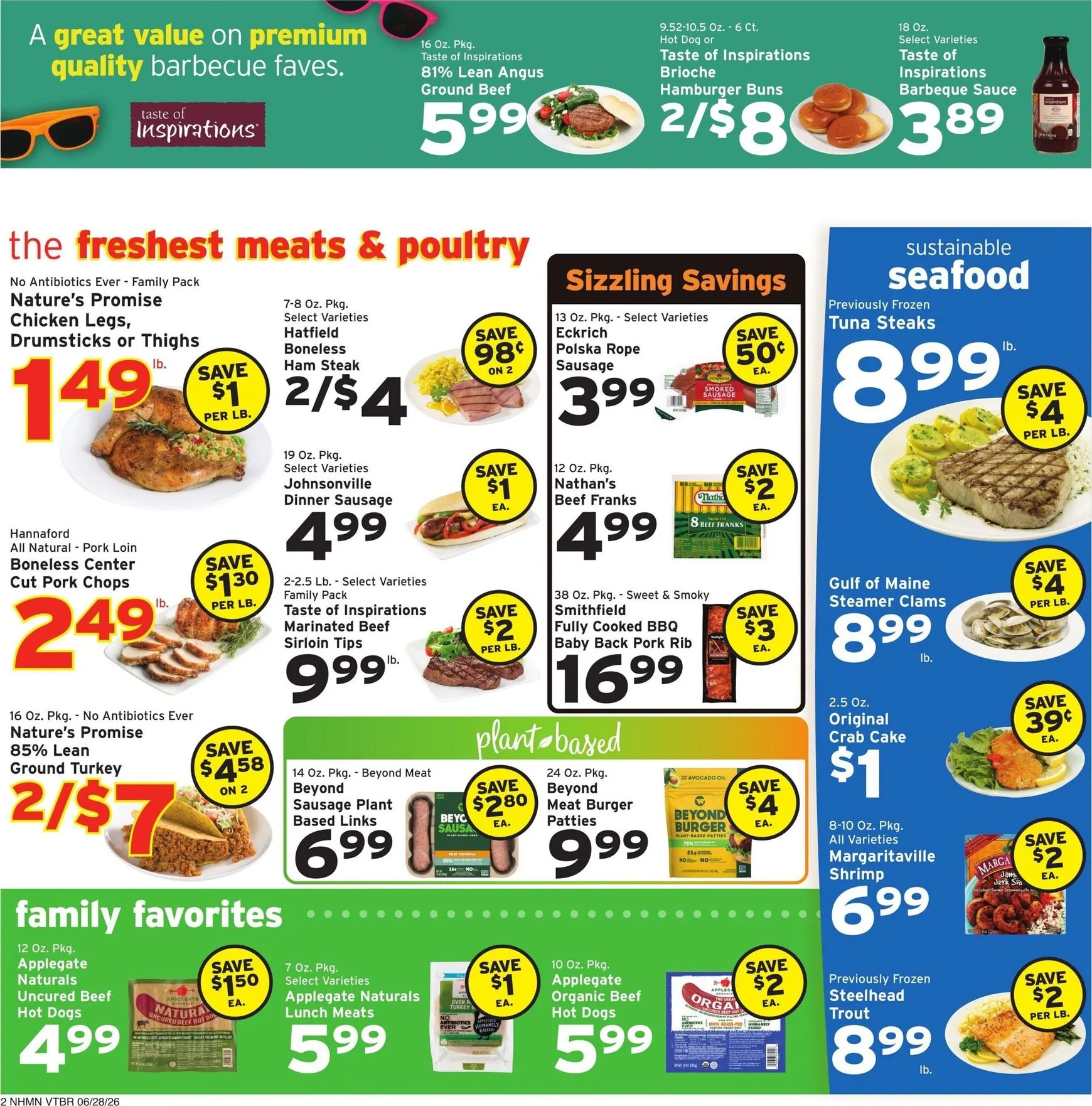 Weekly ad Hannaford Happy 4th of July! from June 28 to July 4 2026 - Page 2