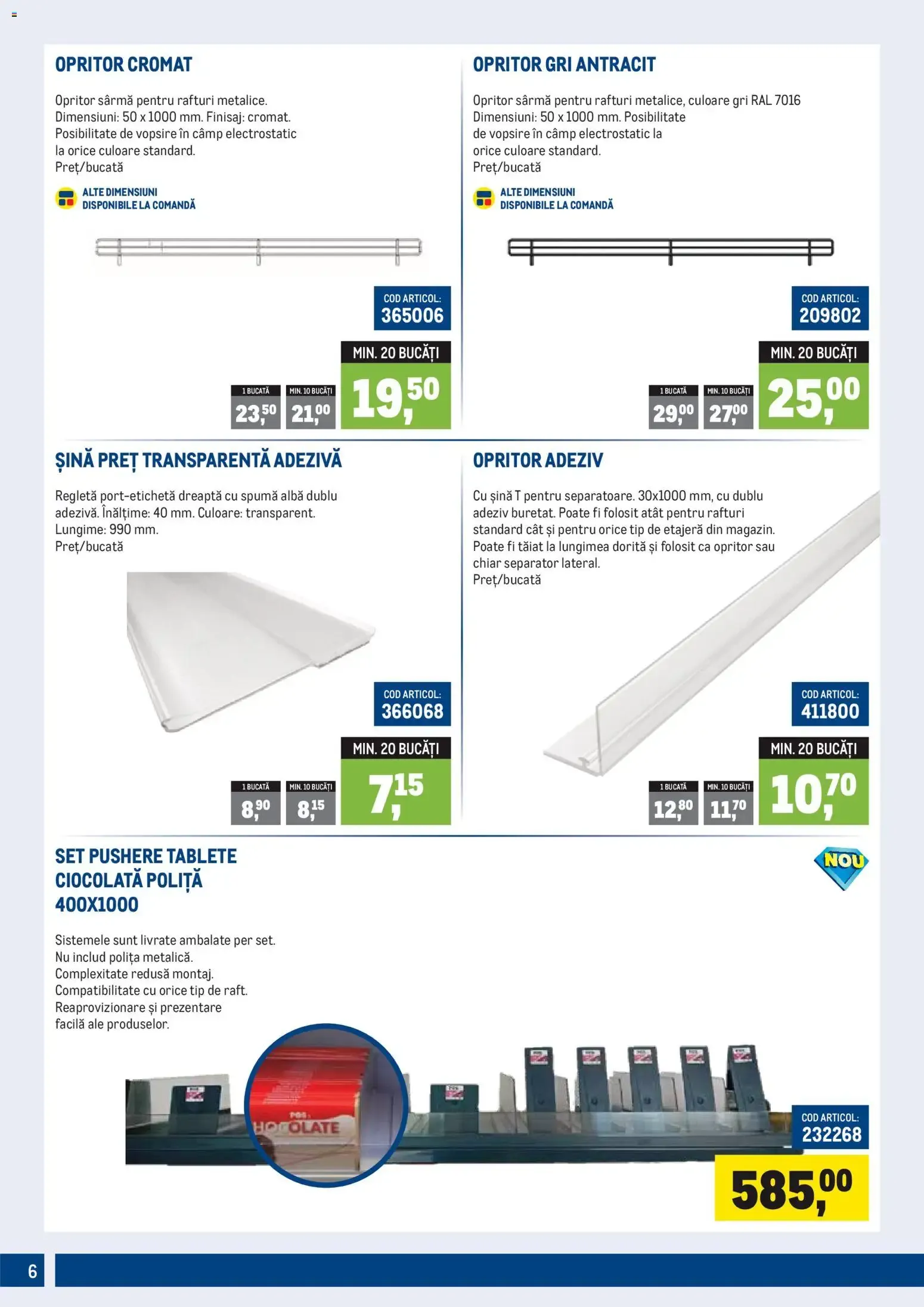 Catalog Metro Catalog Echipamente pentru magazinul tău - Oferta 01.10.2026 - 04.01.2027 de la 1 octombrie până la 4 ianuarie 2027 - Revista Pagina 6
