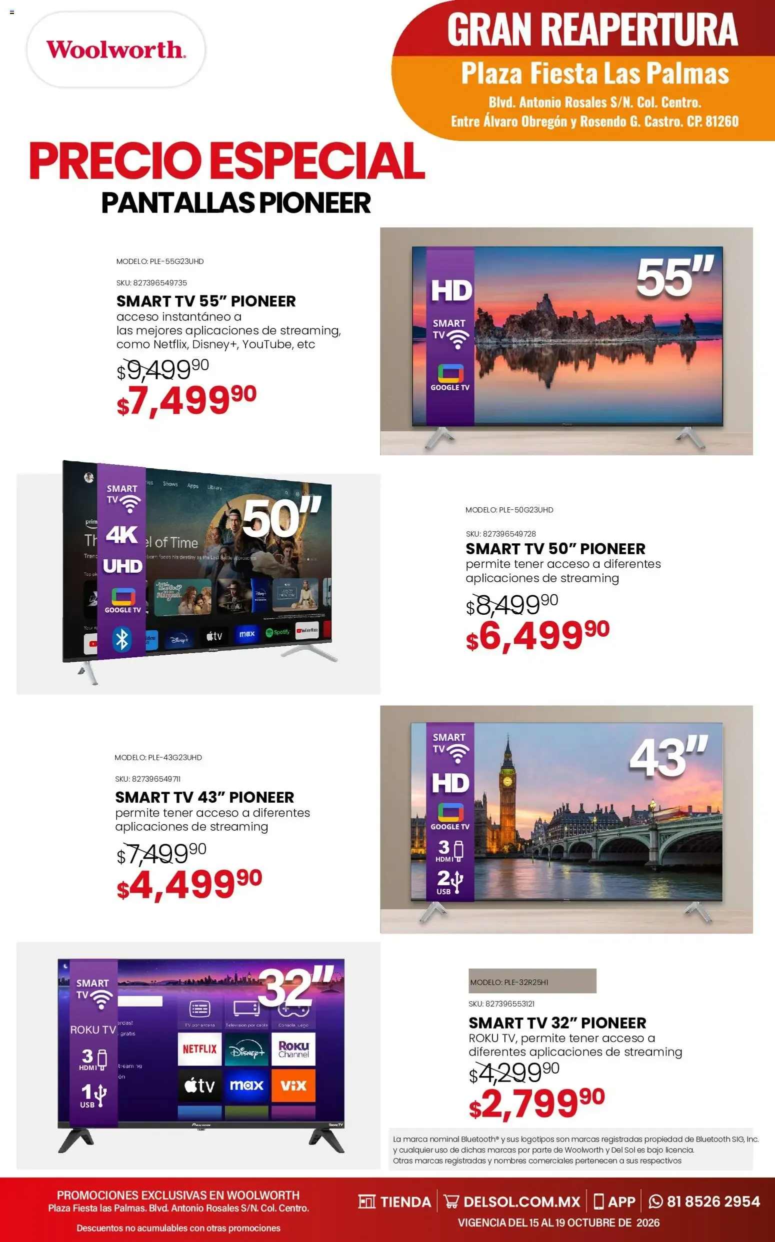Catálogo de Gran Reapertura Woolworth Plaza Fiesta Las Palmas: 5 Días de Grandes Promociones 15 de octubre al 19 de octubre 2026 - Pagina 9