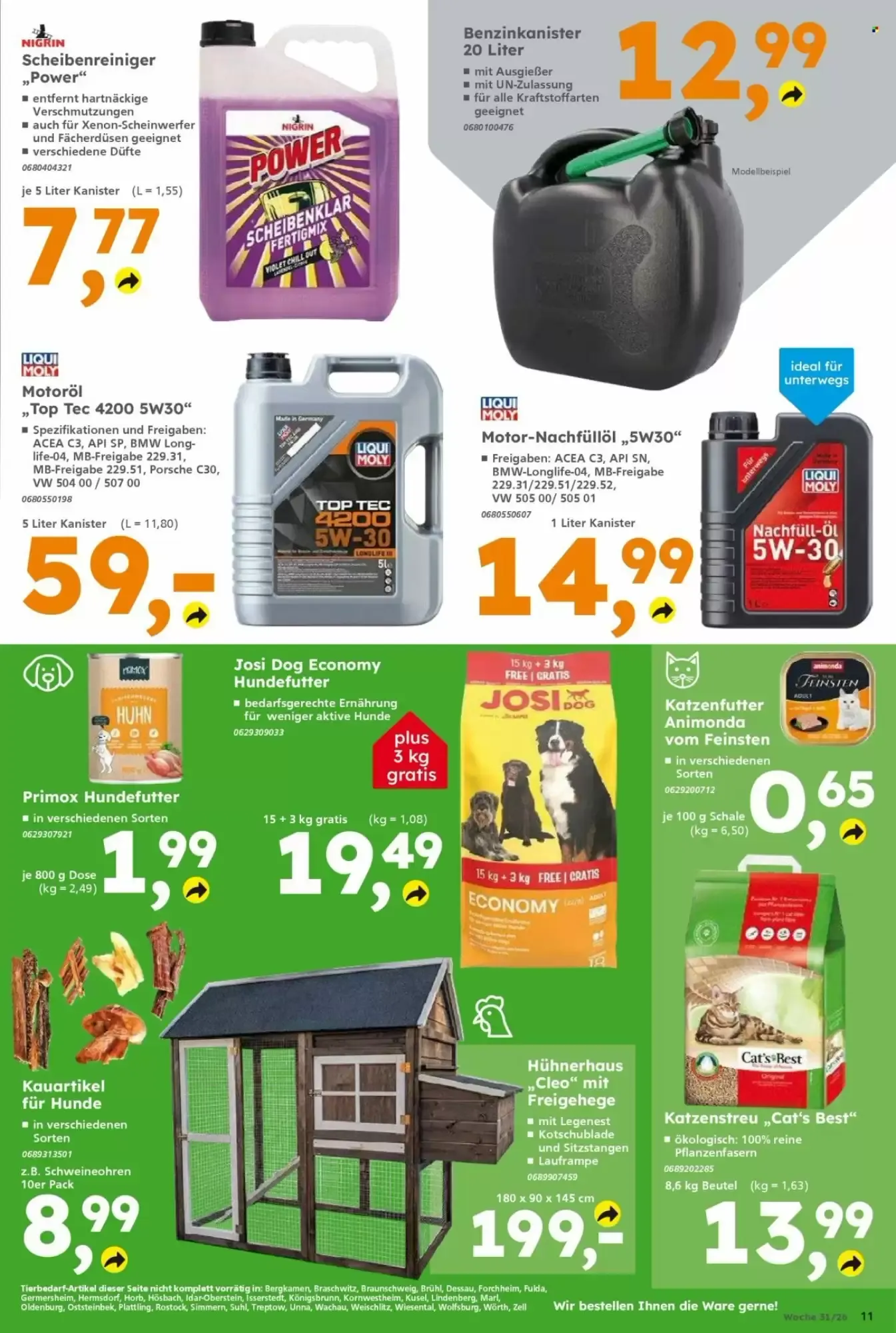 Globus Baumarkt Prospekt woche 31 von 27. Juli bis 1. August 2026 - Prospekt seite 11