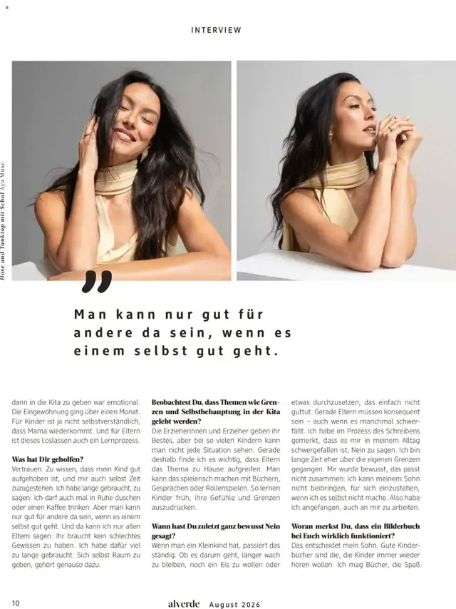 dm Magazin alverde - Will Kinder stark machen von 1. August bis 31. August 2026 - Prospekt seite 10