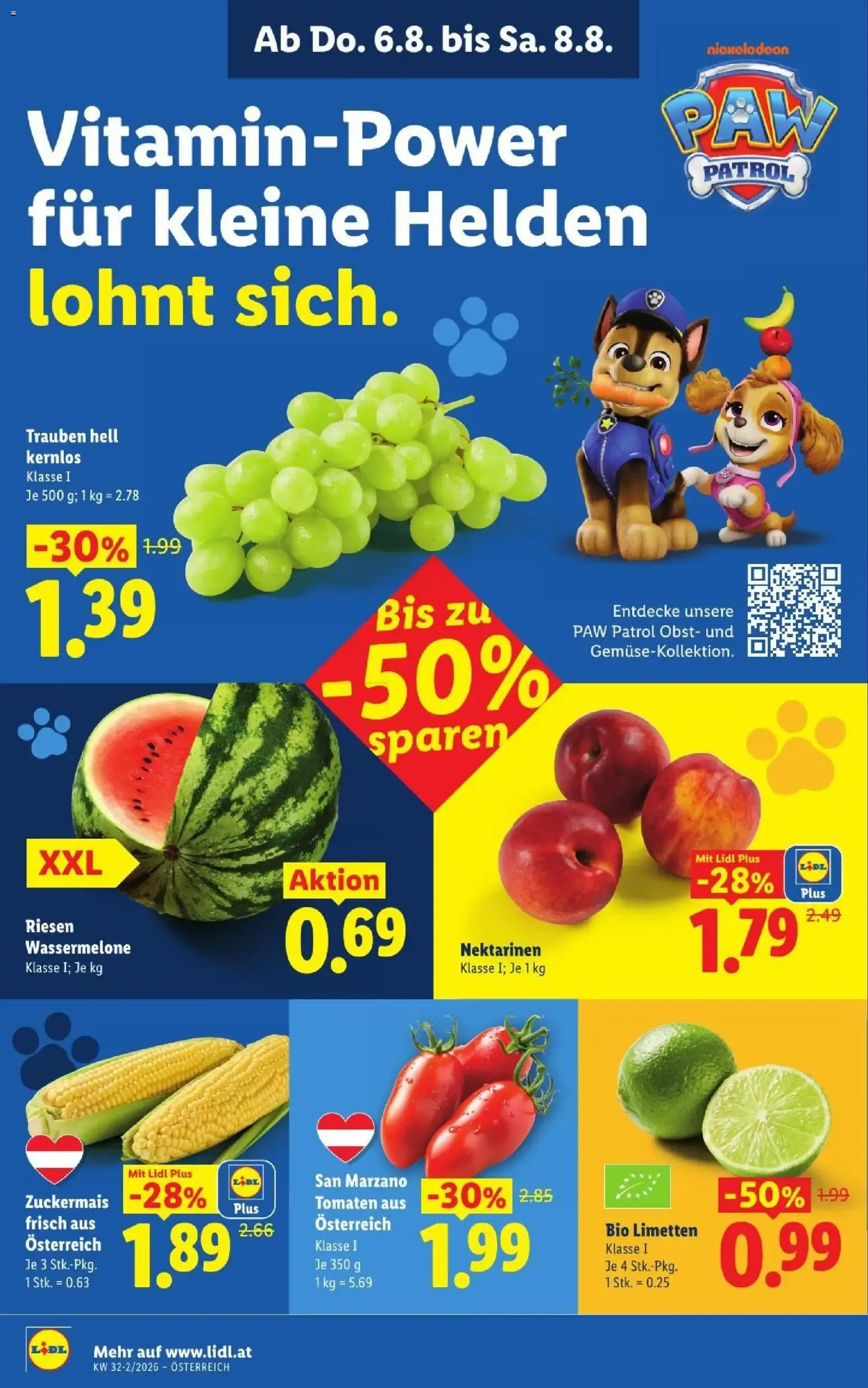 Mit Lidl Plus Österreichs günstigste Preise von 6. August bis 8. August 2026 - Flugblätt seite 6