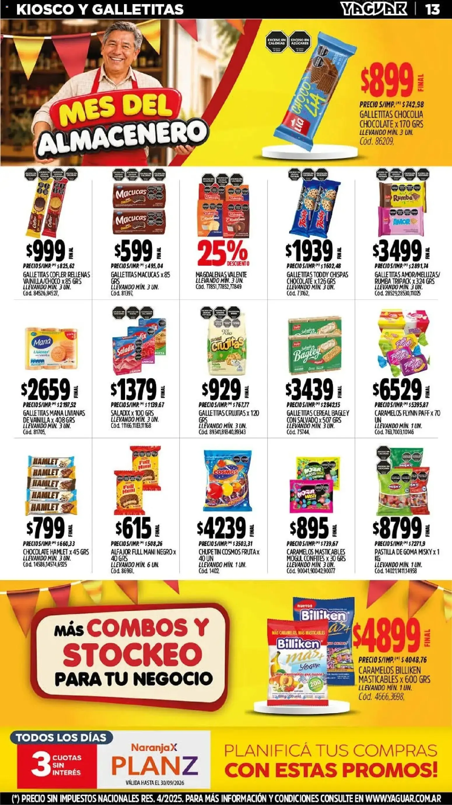 Ofertas de Yaguar - Oferta Semanal Santa Fé del 21/09/2026 - 27/09/2026 21 de septiembre al 27 de septiembre 2026 - Página 14 del catálogo