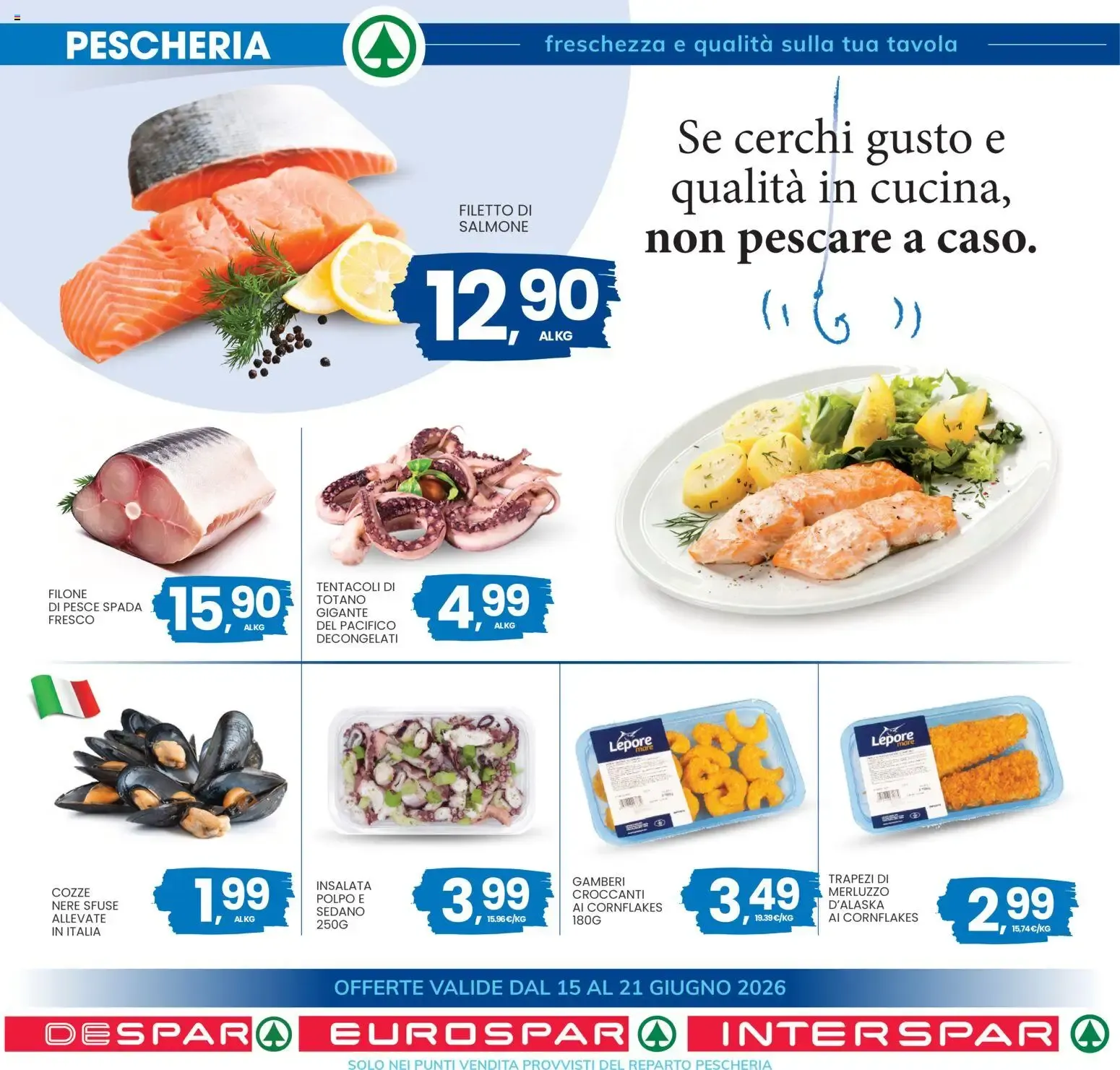 Nuovo Interspar volantino Pescheria dal 15/06/2026 > offerte anteprima 🛍️