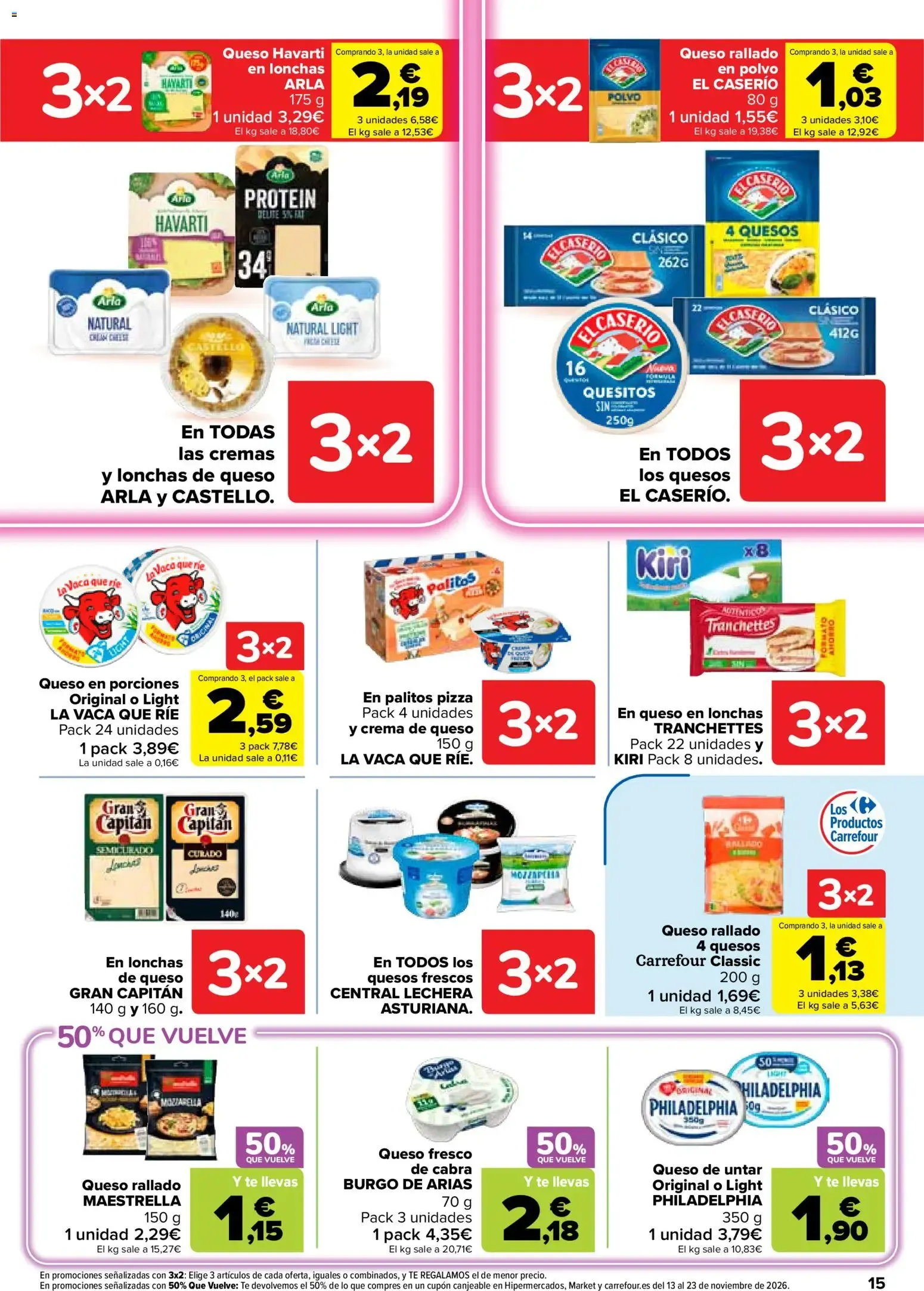 Catálogo de Carrefour folleto del 27/10/2026 | Catálogo 27 de octubre al 12 de noviembre 2026 - Página 15