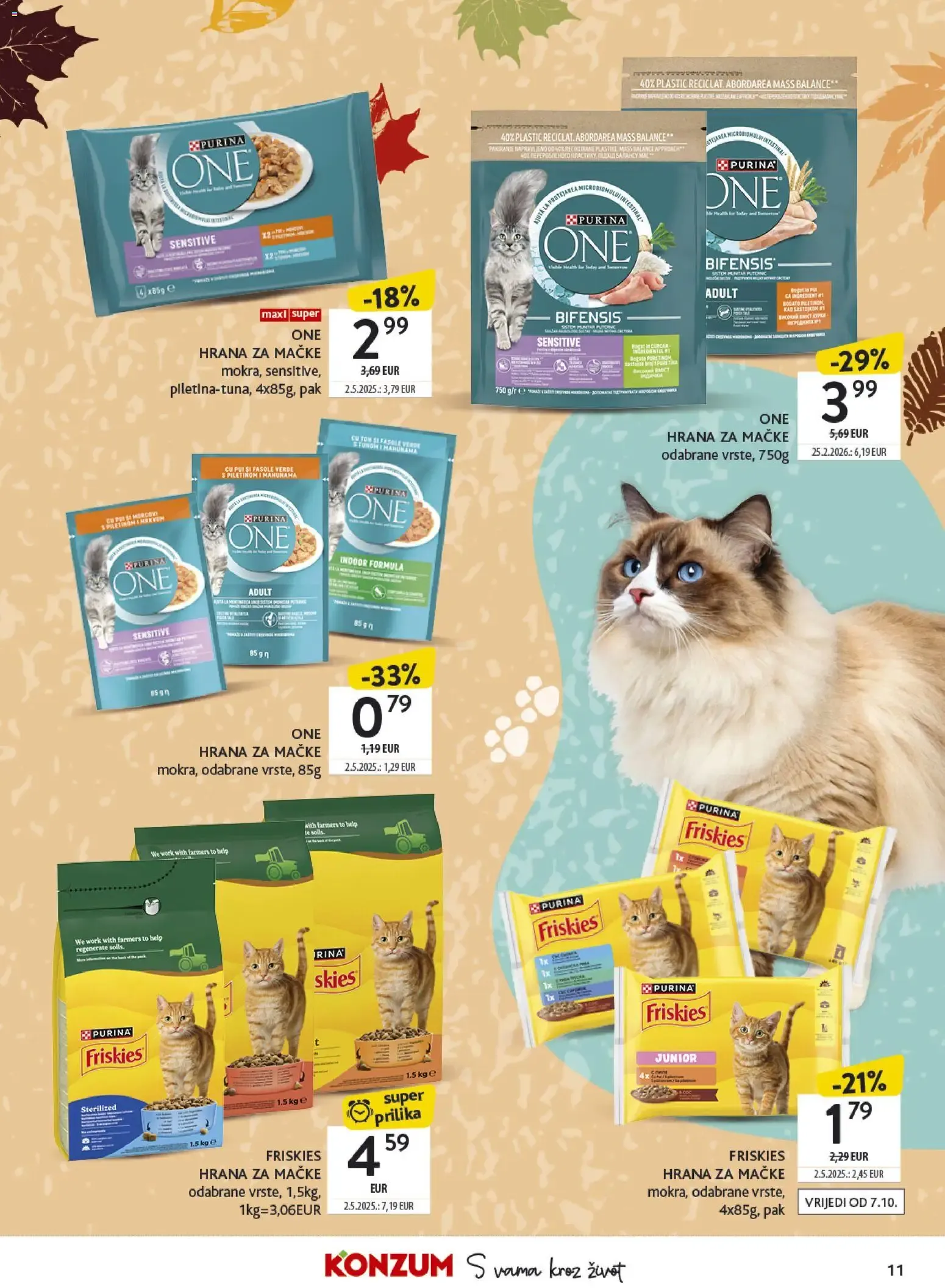 Katalog Konzum Jesenska čarolija od 5. listopada do 18. listopada 2026. - Pregled Stranica 11