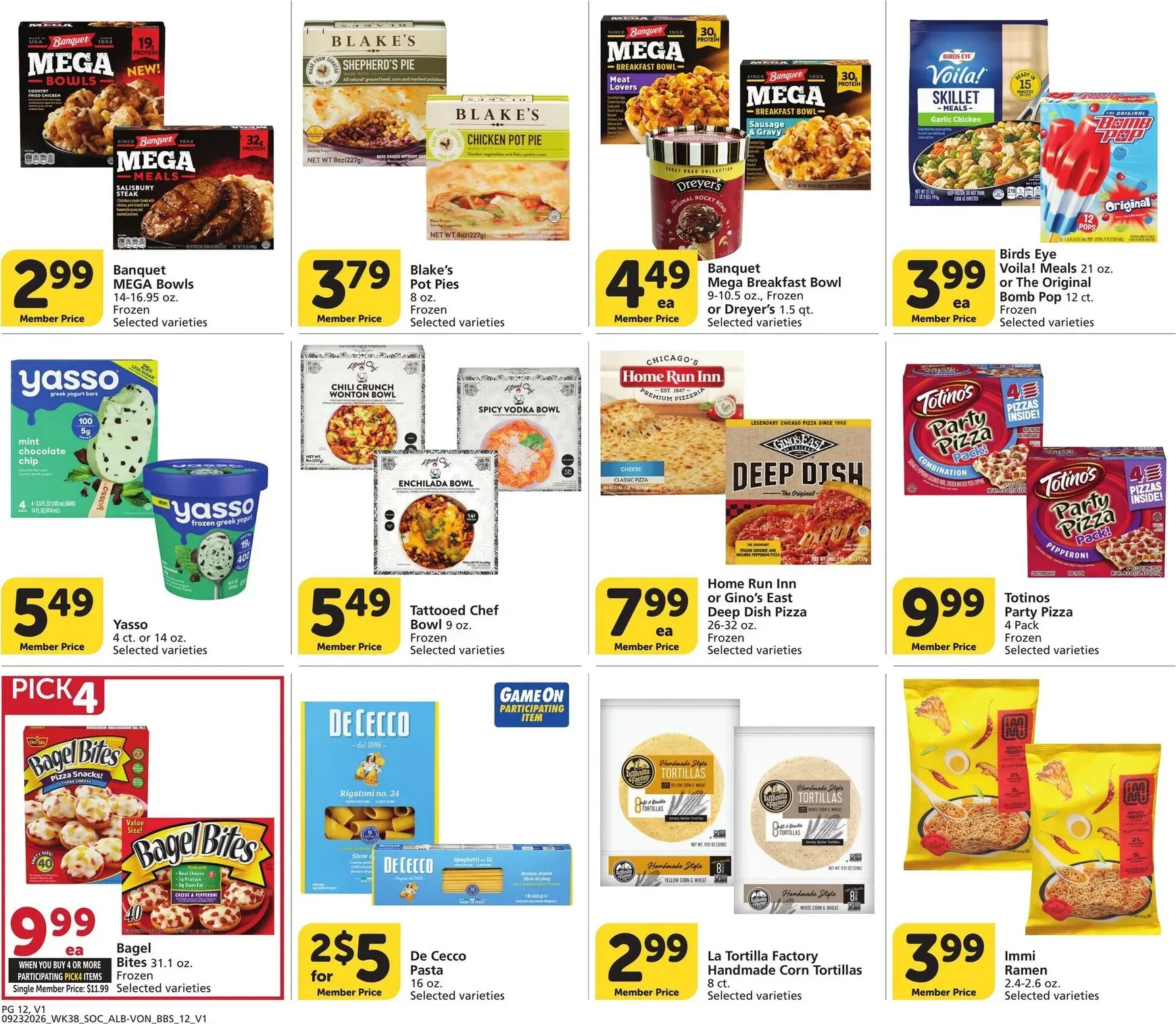 Weekly ad Current Vons - Big Book of Savings leaflet valid from Wednesday 09/23/2026 to Tuesday 10/20/2026 from September 23 to October 20 2026 - Page 12