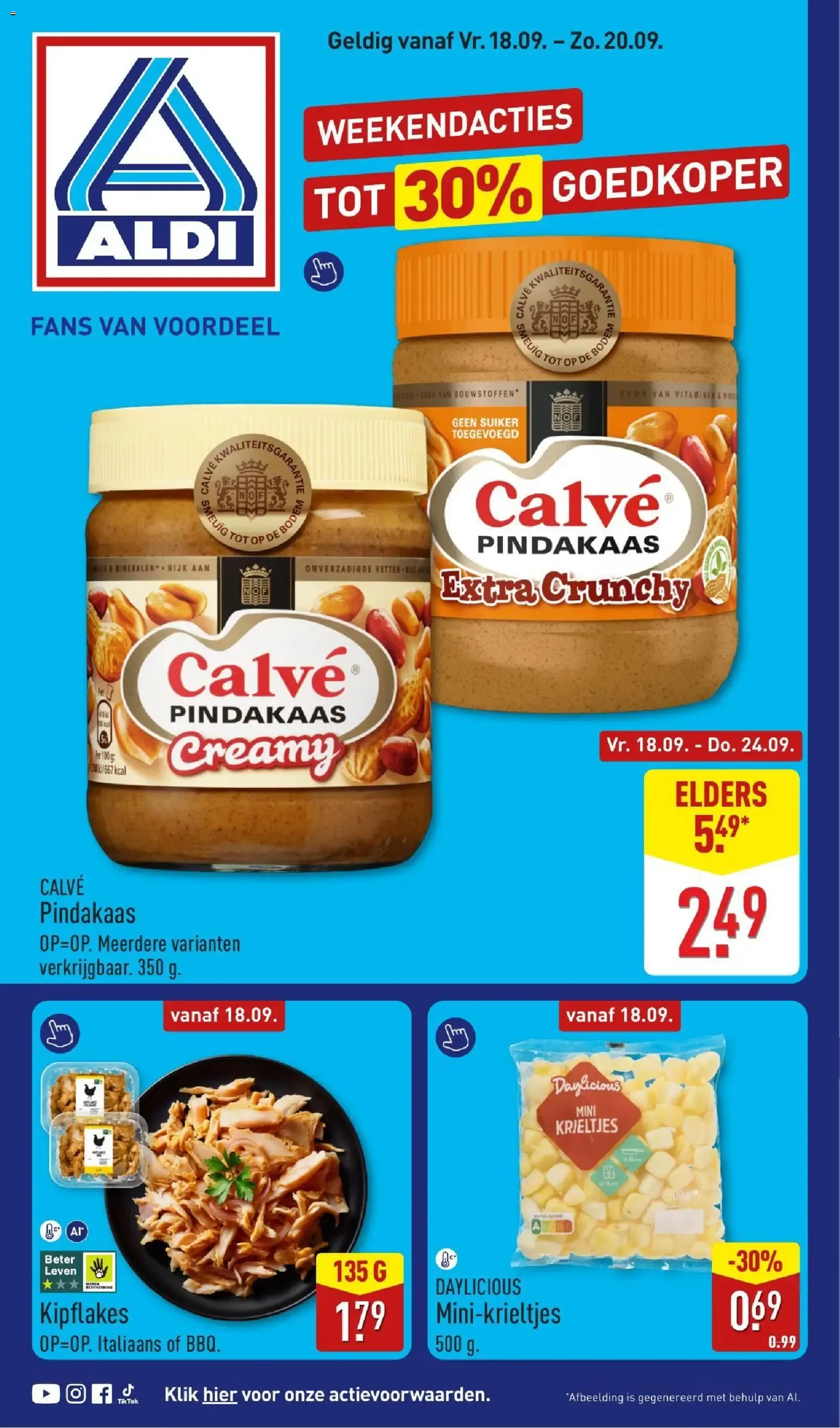Aldi Weekendacties van 18 september tot 20 september 2026 - Folder pagina 1