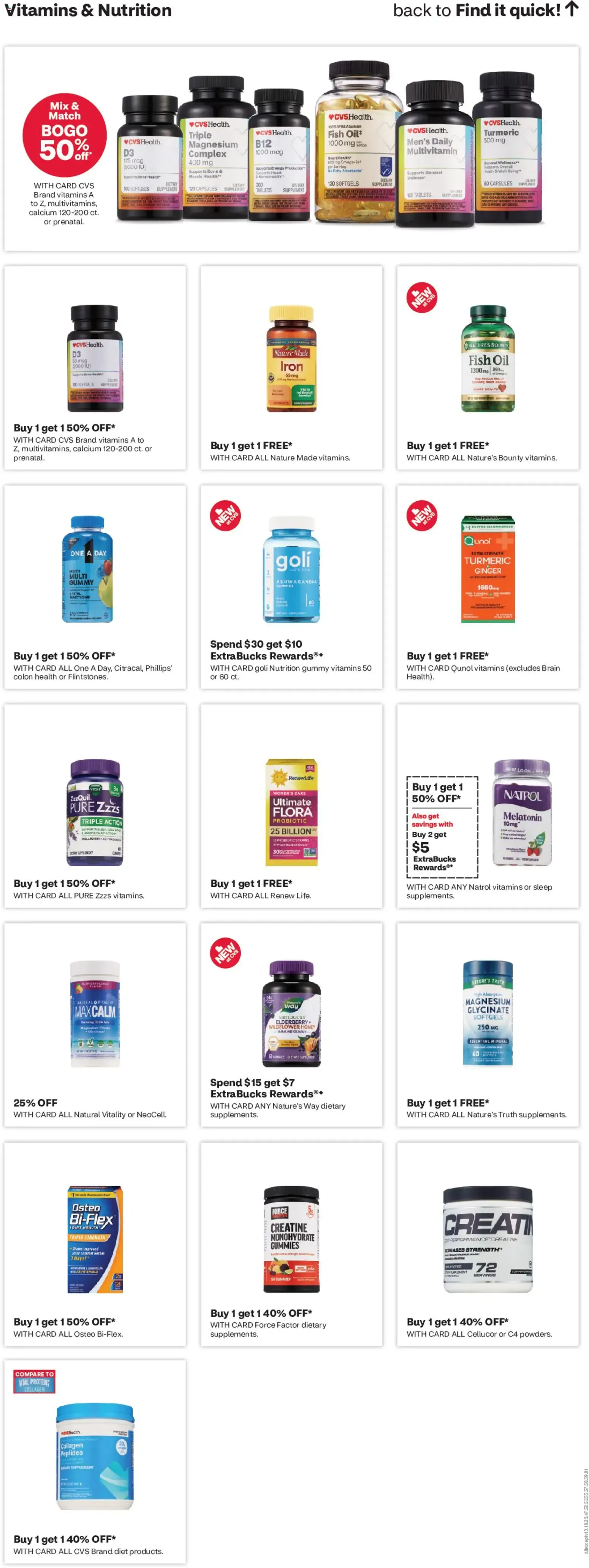 Weekly ad CVS: EXTRA extra big deals days with ExtraCare from September 27 to October 3 2026 - Page 10