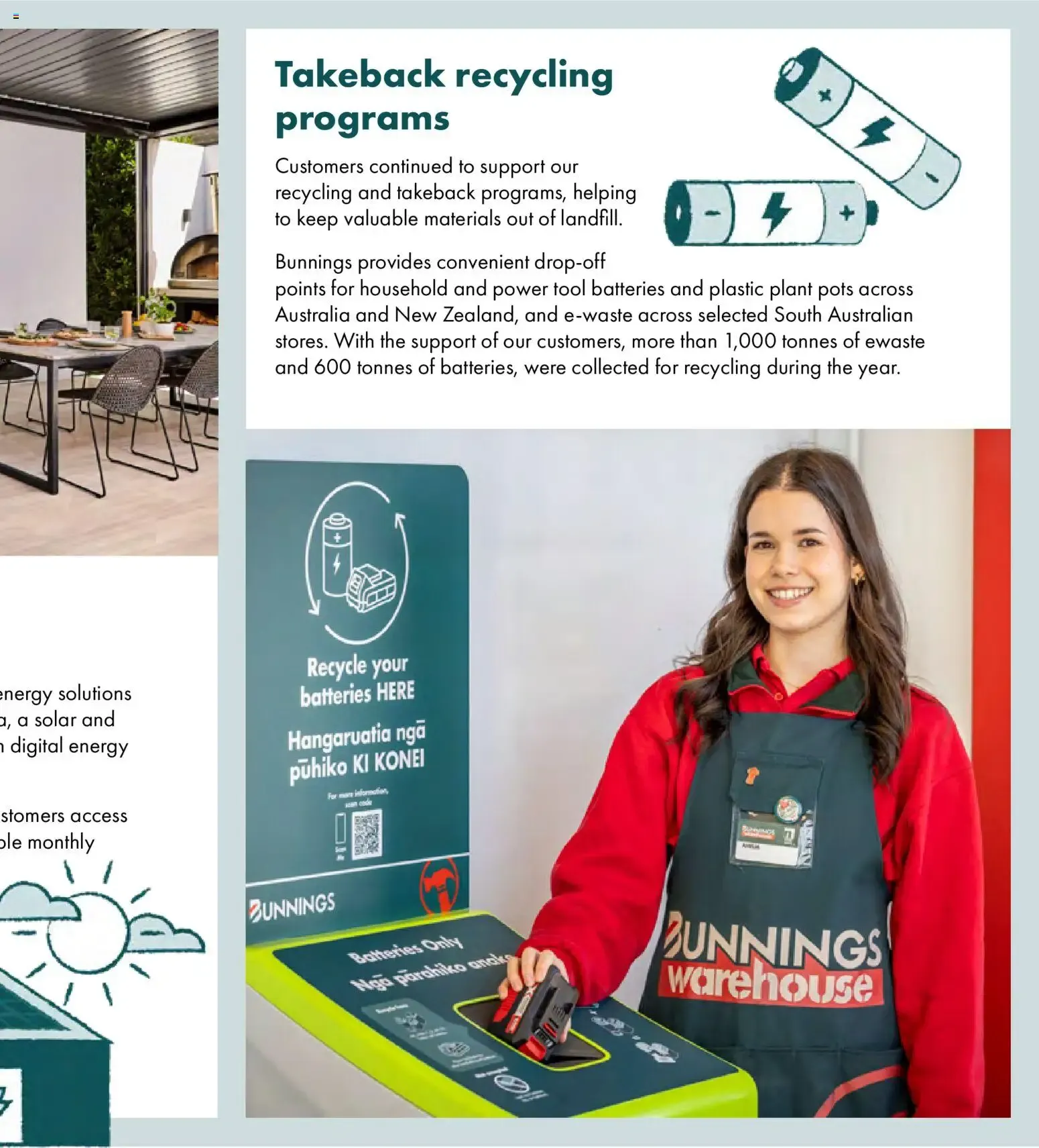 BUNNINGS Australia & New Zealand 2026 Community & Sustainability Report - Catalogue valid from 28 August to 31 October 2026 - page 18
