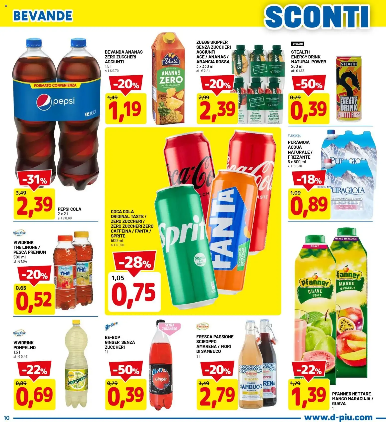 Nuovo D Più volantino dal 06/07/2026 > offerte anteprima 🛍️ da 6 luglio a 19 luglio di 2026 - Pagina del volantino 10