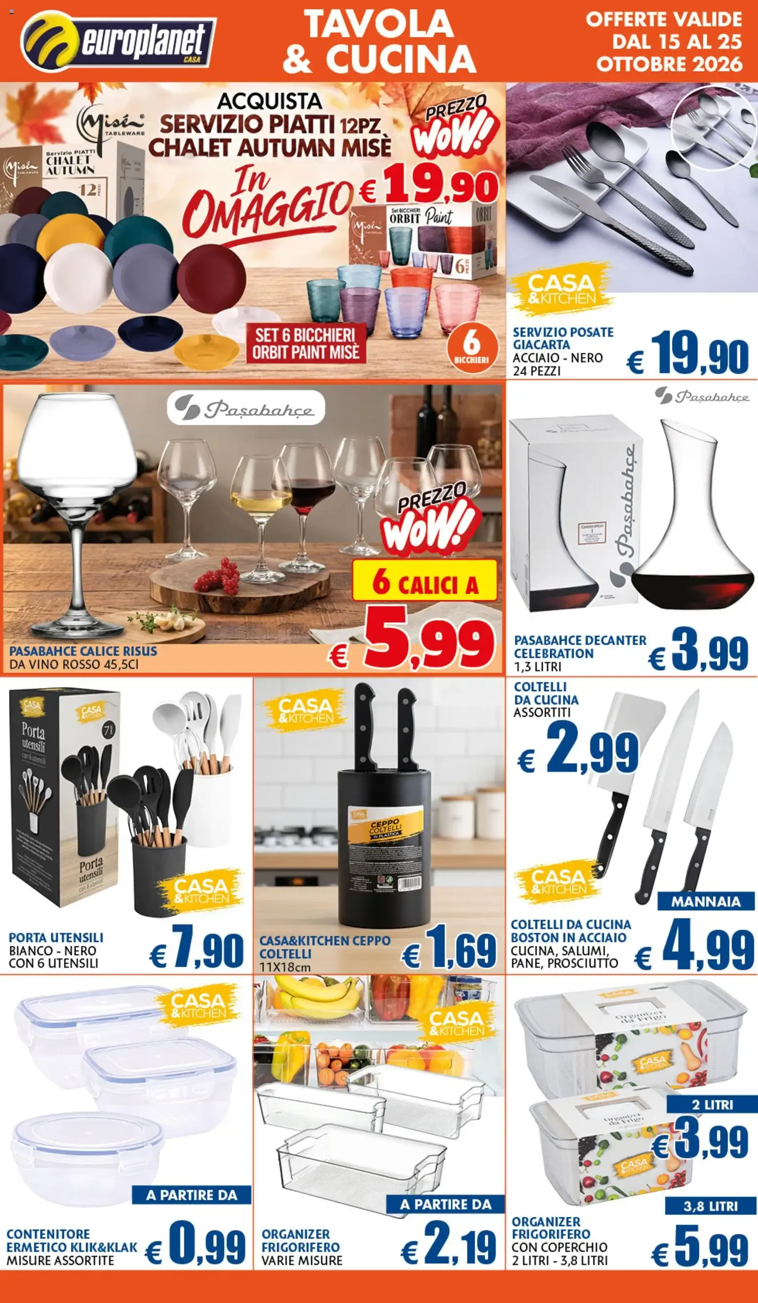Offerte Europlanet Casa da 15 ottobre a 25 ottobre di 2026 - Pagina del volantino 11