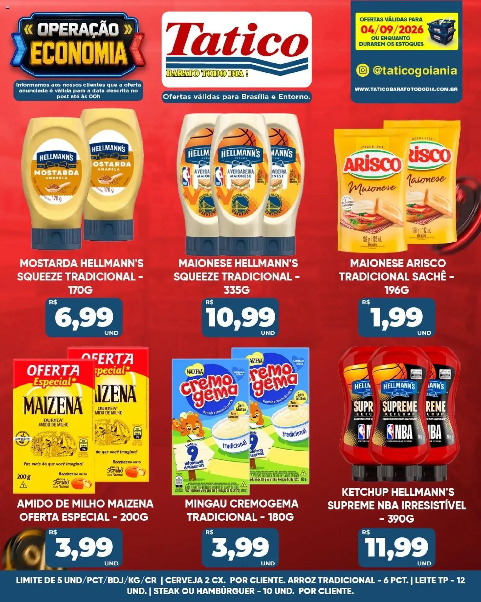 Encarte de Tatico ofertas Fim de Semana de 05/09/2026 | Promoções Online 5 de setembro até 6 de setembro 2026 - Pagina 38