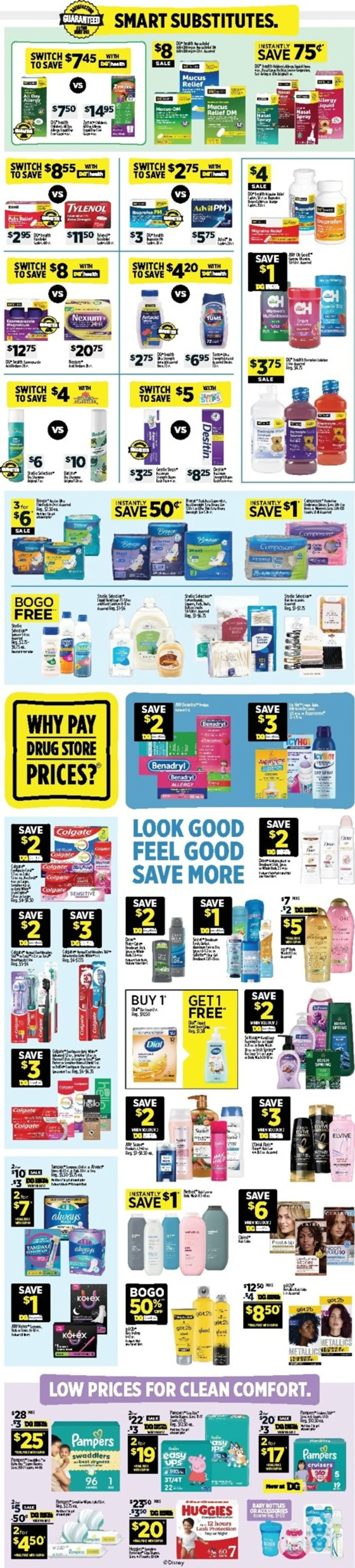 Weekly promotion Current Dollar General leaflet valid from Sunday 08/16/2026 to Saturday 08/22/2026 spanning from August 16 to August 22 2026 - Page 9 for Catalogue 365