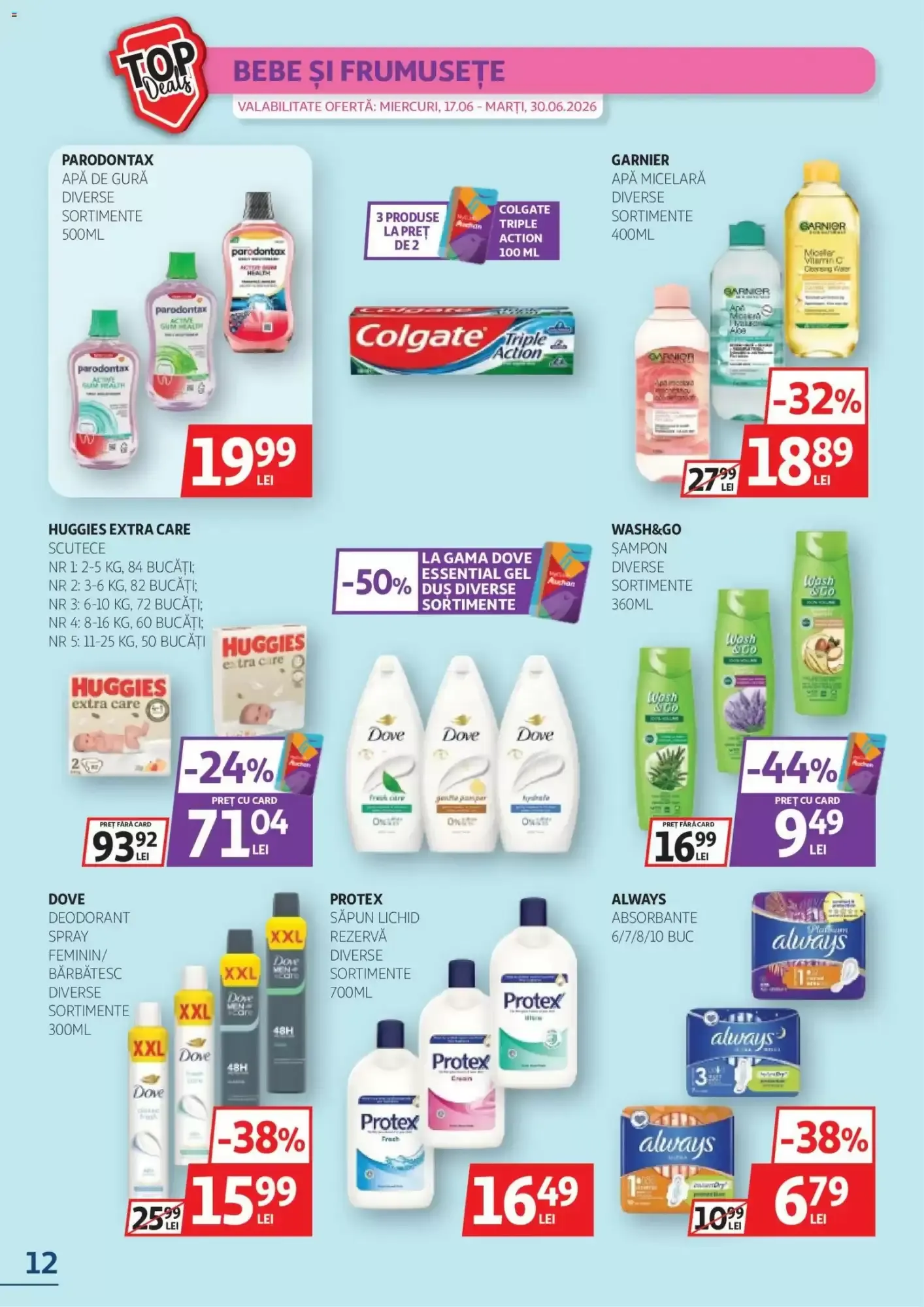 Catalog Auchan: 20 Aniversario y Ofertas Diarias de la 17 iunie până la 30 iunie 2026 - Revista Pagina 12