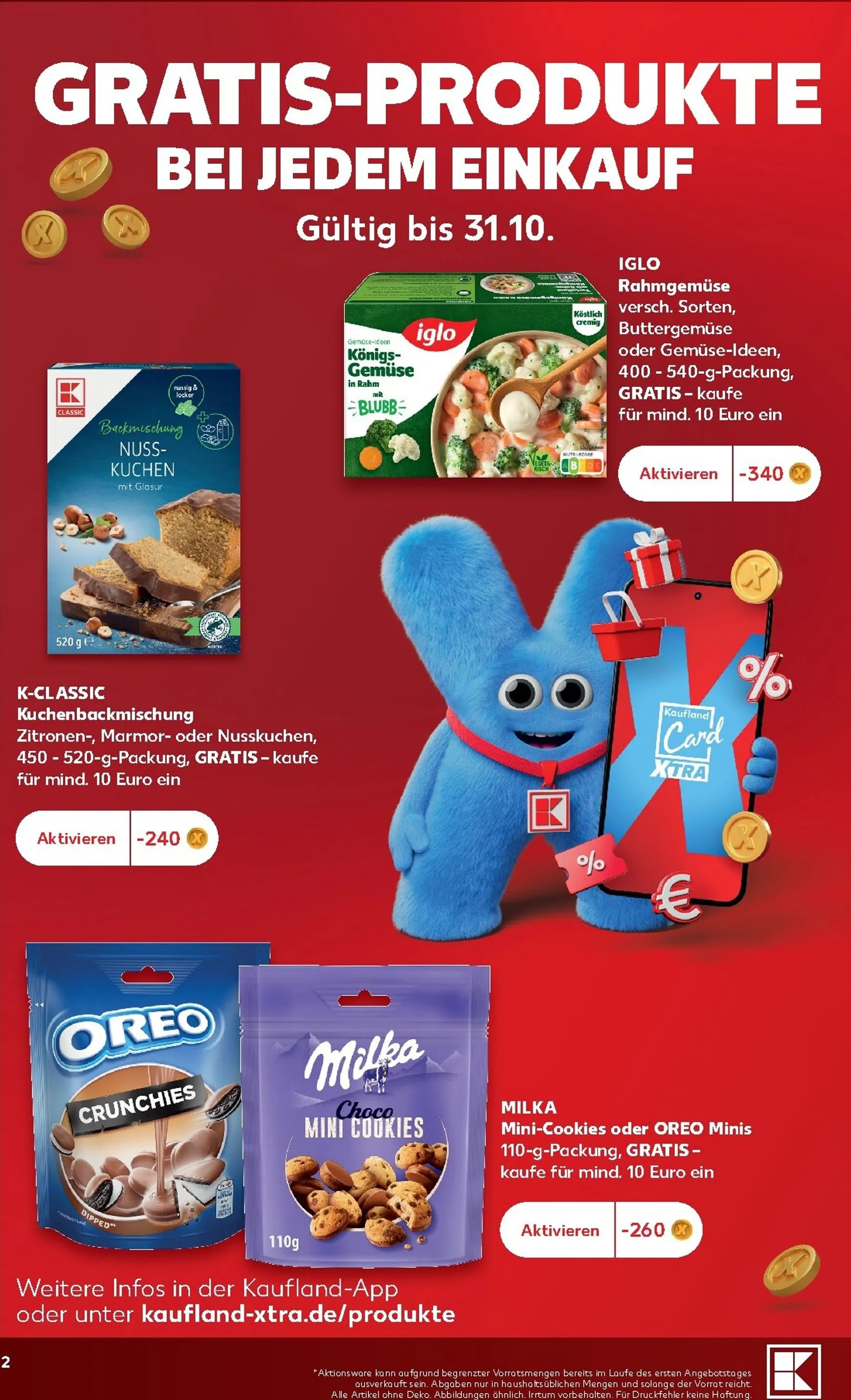 Kaufland - Xtra Prospekt – von Montag 12.10.2026 bis Samstag 31.10.2026 von 12. Oktober bis 31. Oktober 2026 - Prospekt seite 4