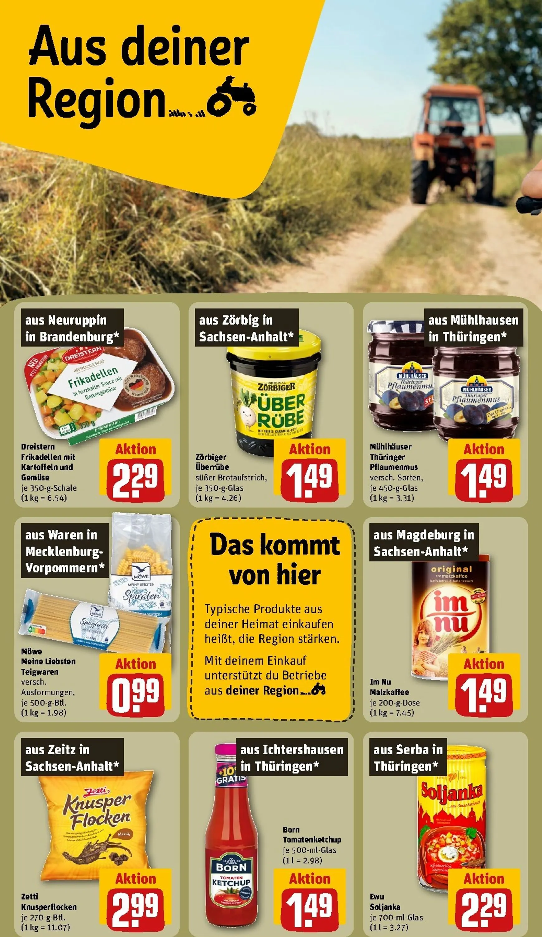 REWE Arina Fester Dein Markt von 24. August bis 30. August 2026 - Prospekt seite 24