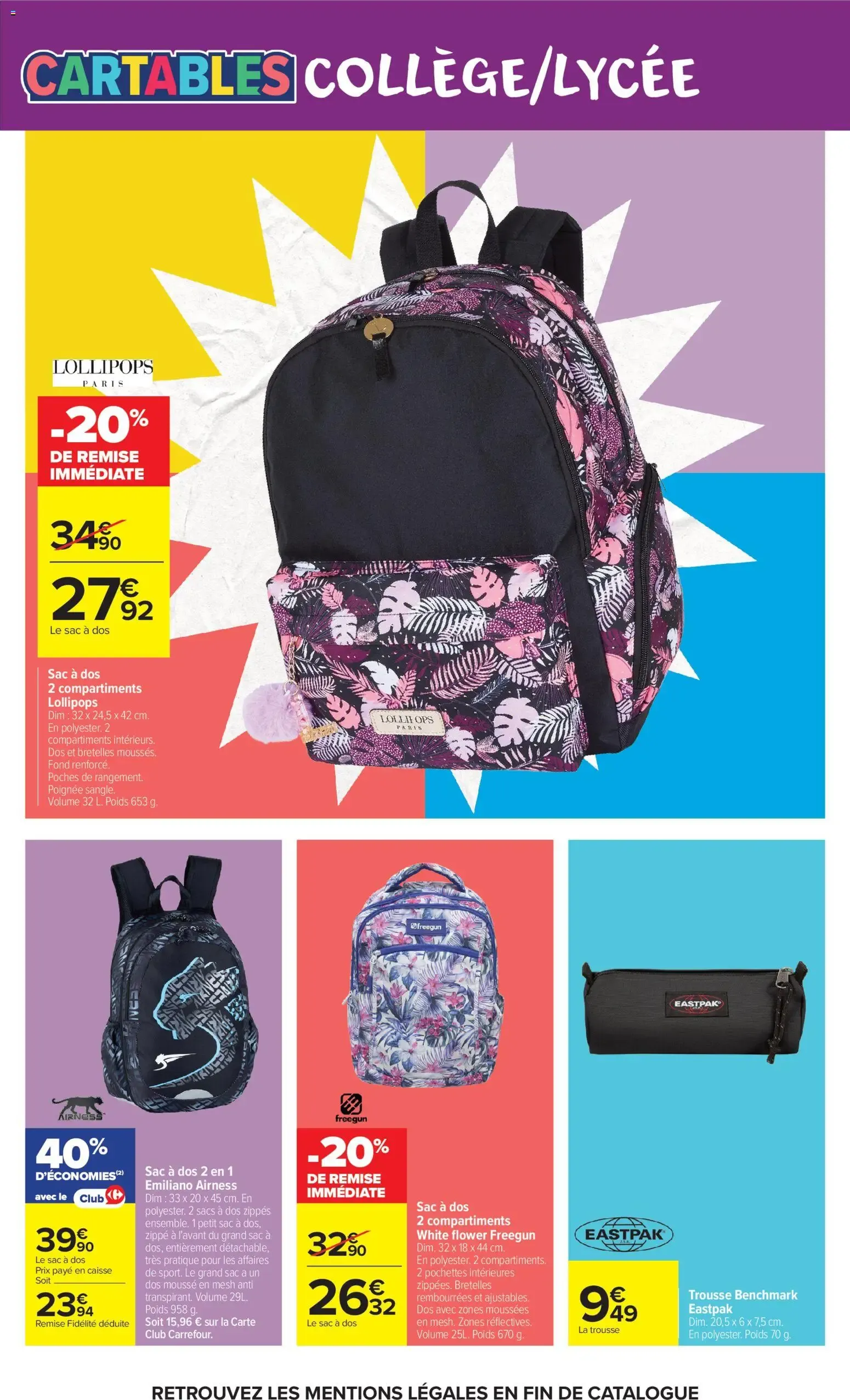 L'ÉTÉ EN MAILLOT, LA RENTREE EN GRANDS CARREAUX. du 7 juillet au 26 juillet 2026 - Catalogue page 7