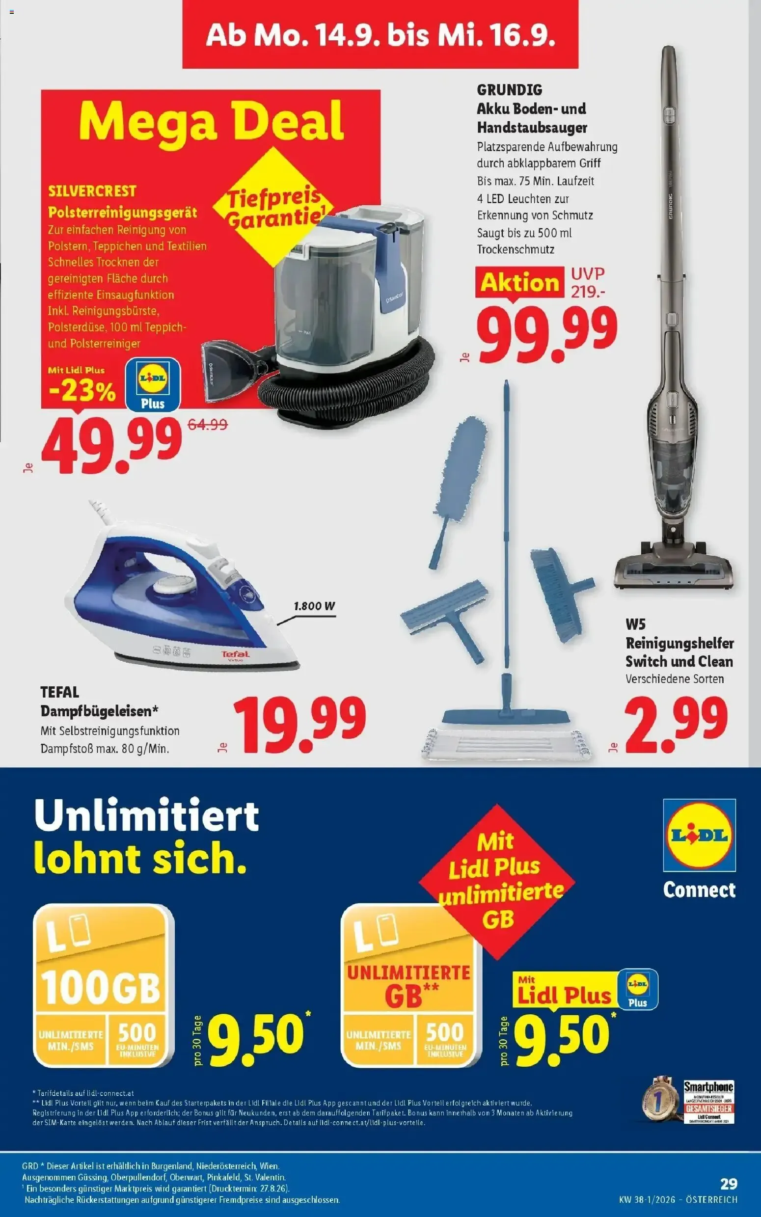 Lidl Aktion von 10. September bis 12. September 2026 - Flugblätt seite  36