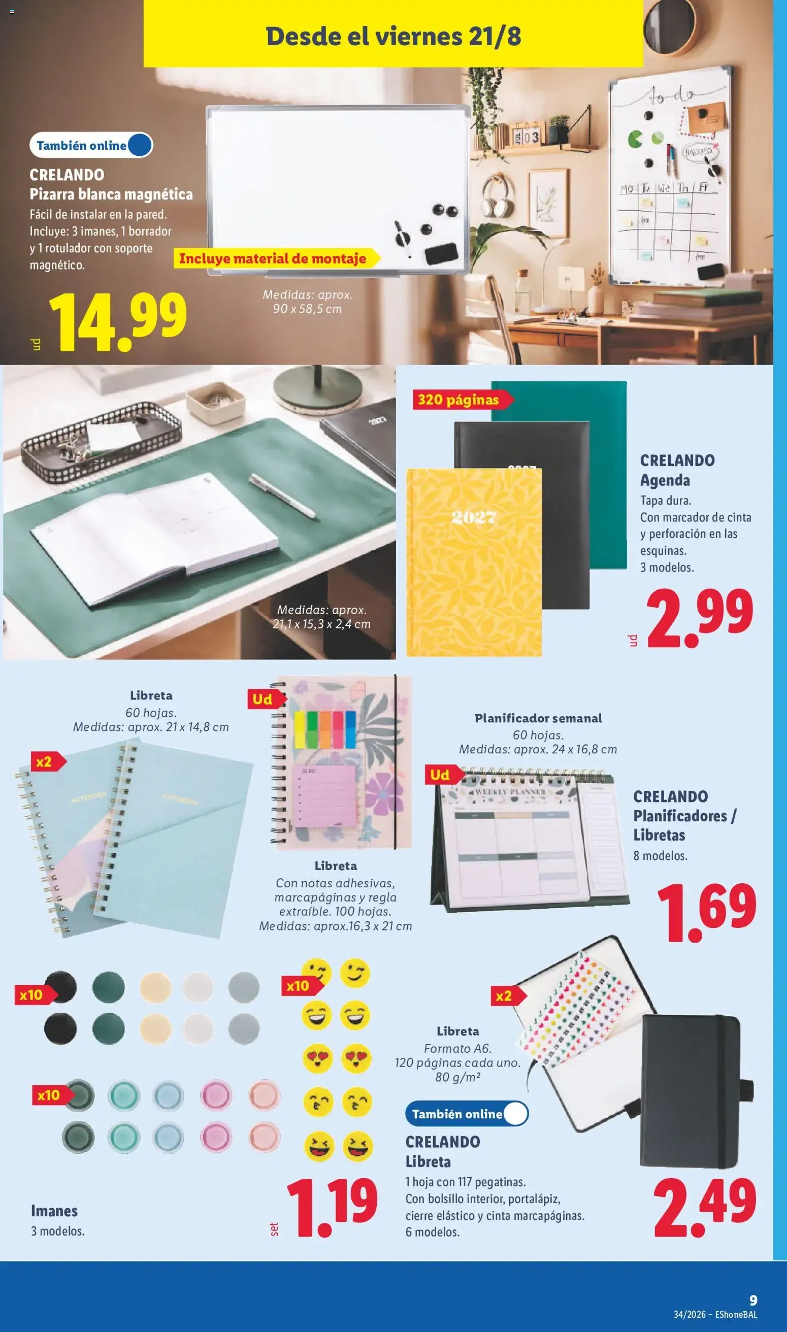Catálogo de Lidl folleto de bazar del 17/08/2026 | Ofertas 17 de agosto al 23 de agosto 2026 - Página 23