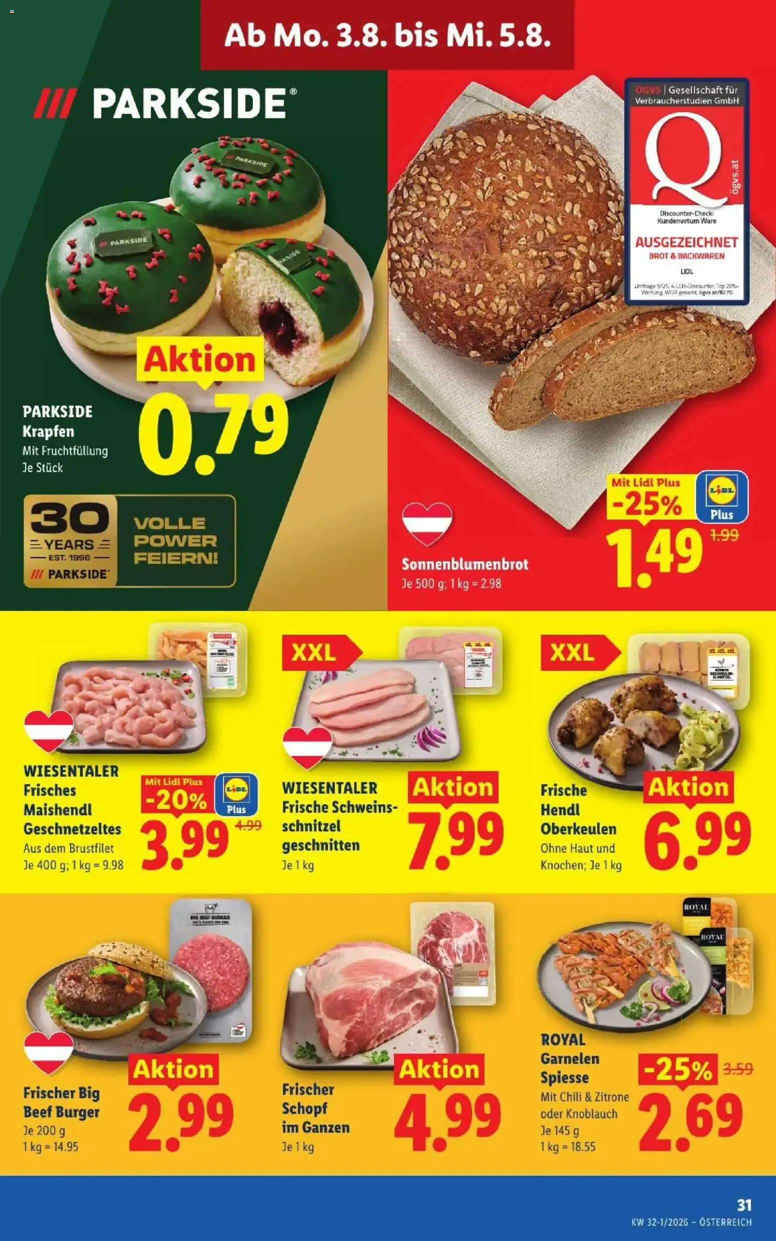Lidl - Flugblatt del 30.07. al 01.08. von 30. Juli bis 1. August 2026 - Flugblätt seite  40