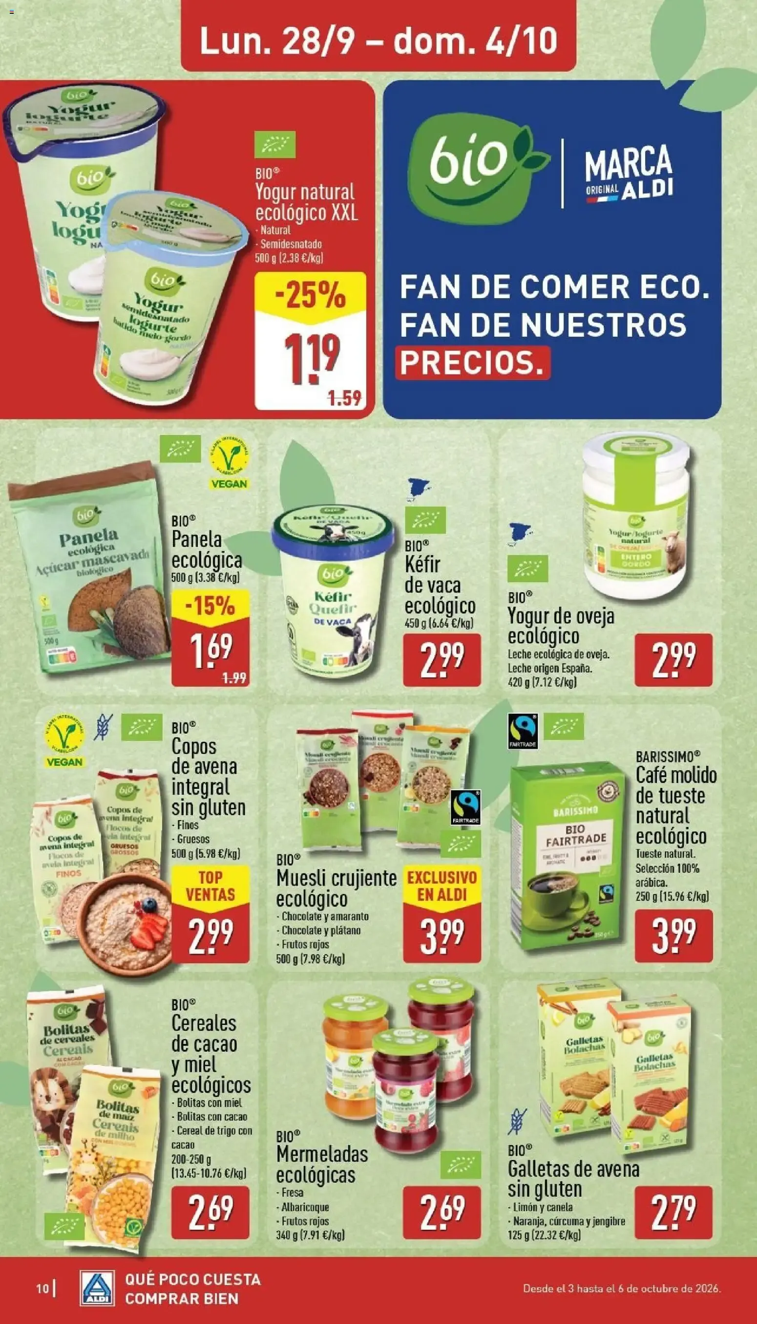 Catálogo de Aldi folleto Península del 28/09/2026 | Catálogo 28 de septiembre al 4 de octubre 2026 - Página 10