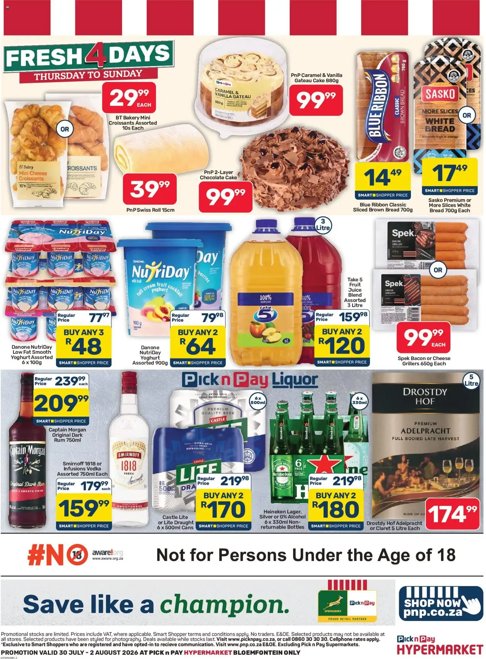 Pick n Pay Free State - Hypermarket Fresh Specials (30/07/2026 - 02/08/2026) Online from 30 July to 2 August 2026 - Catalogue Page 2