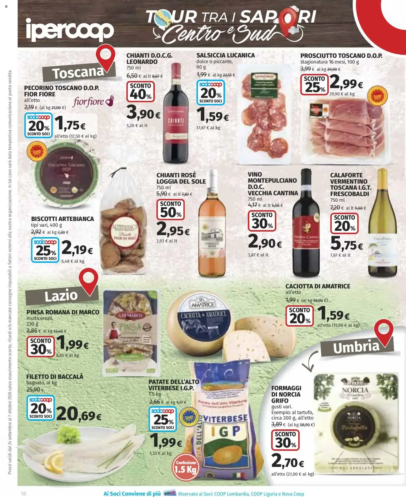 Anteprima volantino Ipercoop dal 24/09/2026 - nuovo offerte da 24 settembre a 7 ottobre di 2026 - Pagina del volantino 18