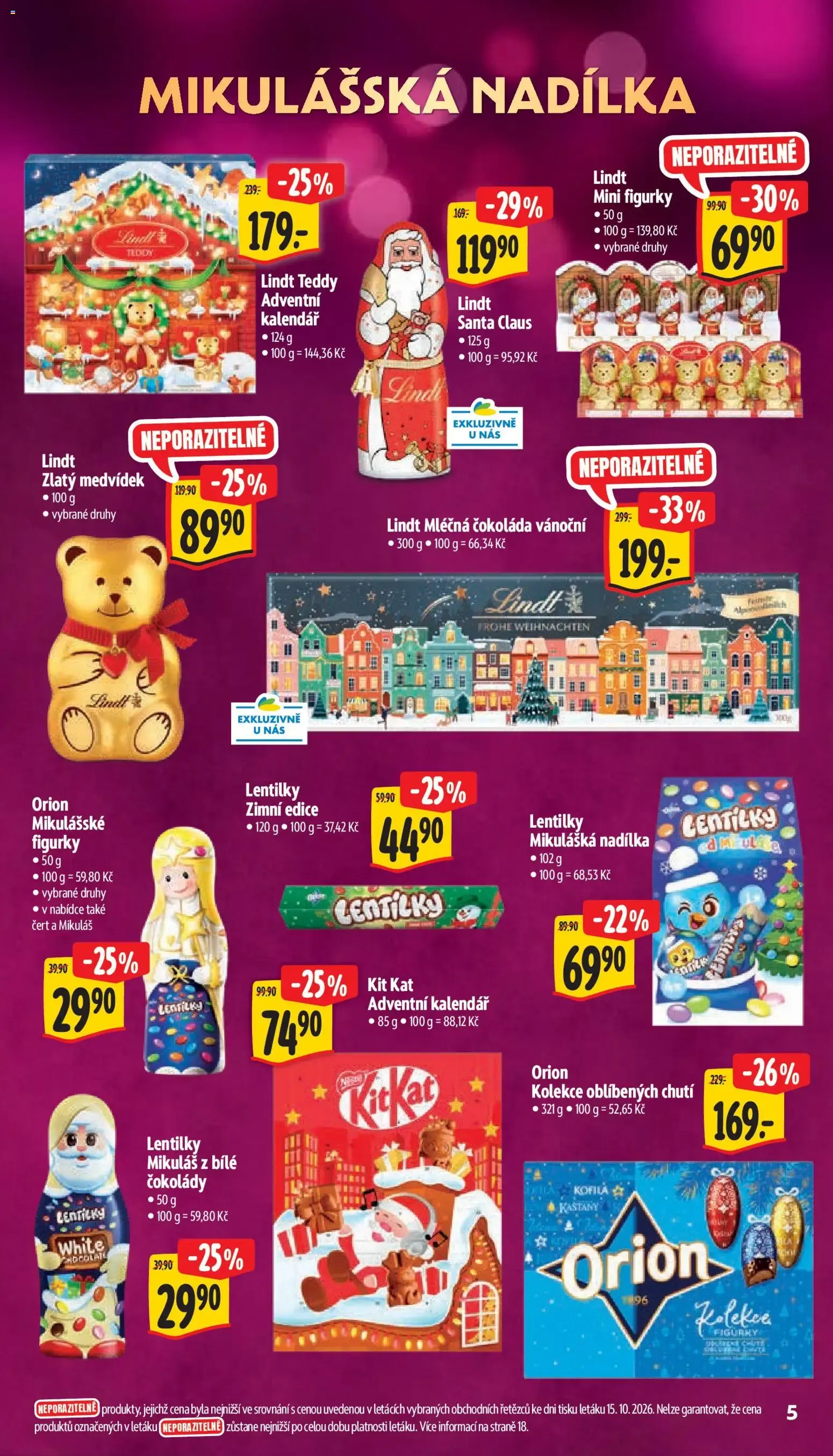 Albert leták - Supermarket Šumperk od 21.10.2026 - Akční leták - 21. října 27. října 2026 - Page 15