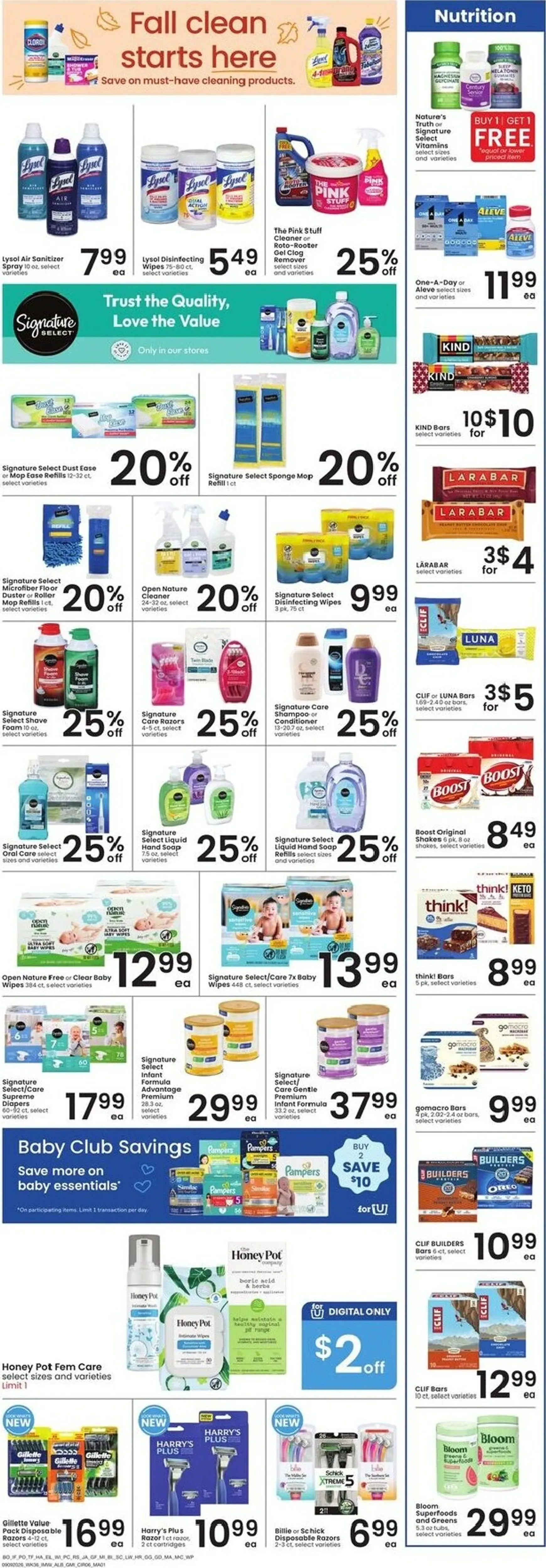 Weekly ad Current Albertsons leaflet valid from Wednesday 09/23/2026 to Tuesday 09/29/2026 from September 23 to September 29 2026 - Page 7