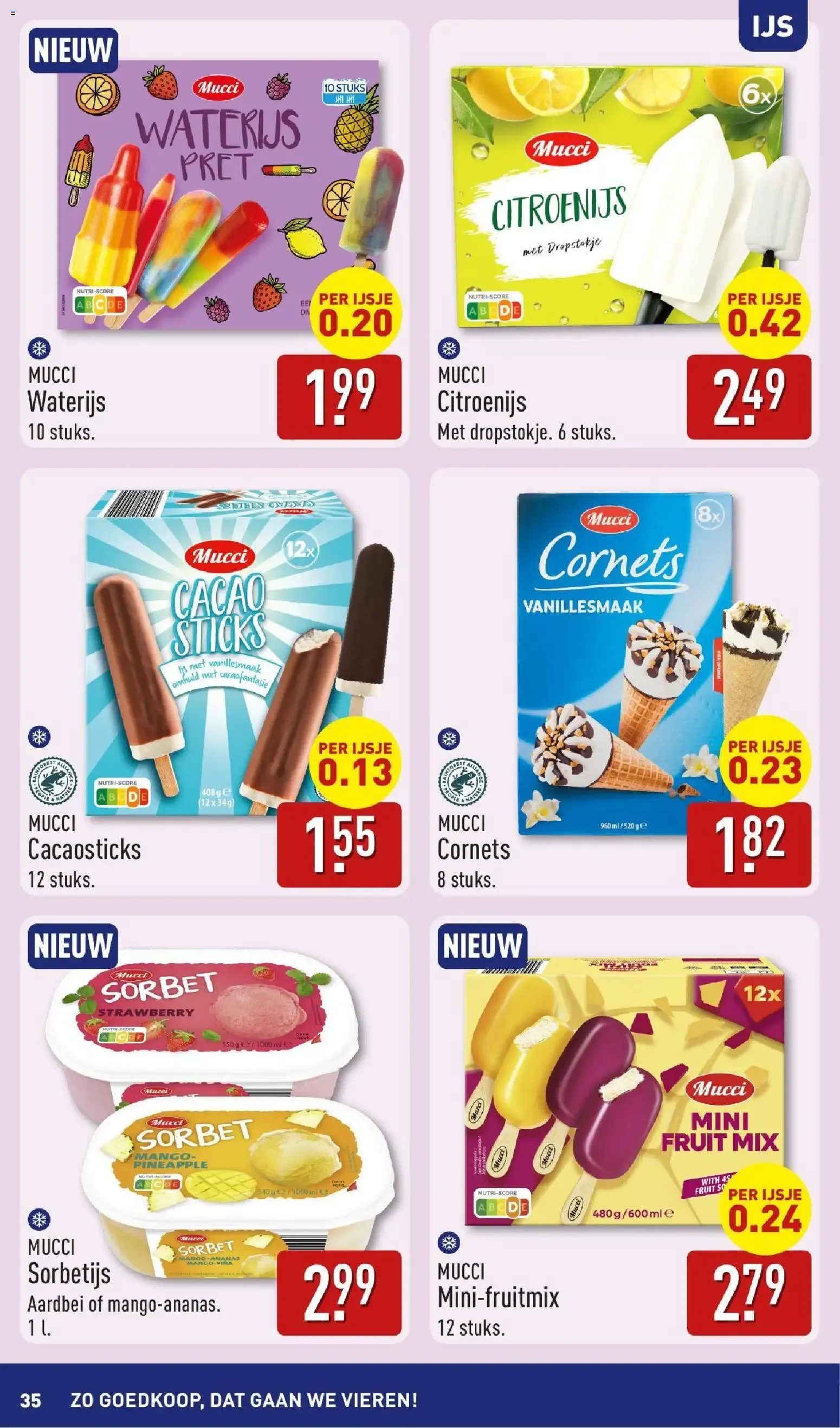 Aldi: ¡Qué Barato, Vamos a Celebrar! Boordevol Zomerse Inspiratie para BBQ van 3 augustus tot 9 augustus 2026 - Folder pagina 35