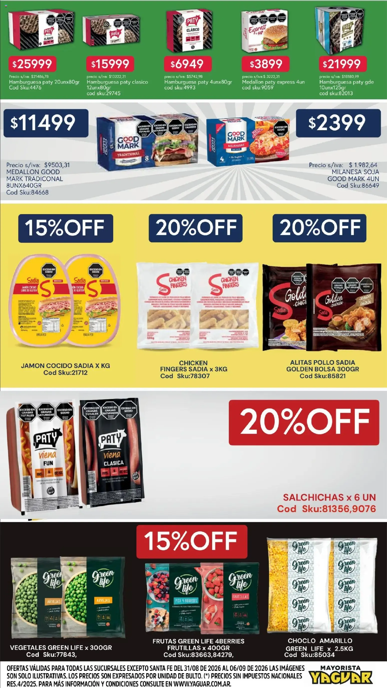Ofertas de Yaguar - Aliados De Tu Bolsillo Santa Fé del 31/08/2026 - 06/09/2026 31 de agosto al 6 de septiembre 2026 - Página 2 del catálogo