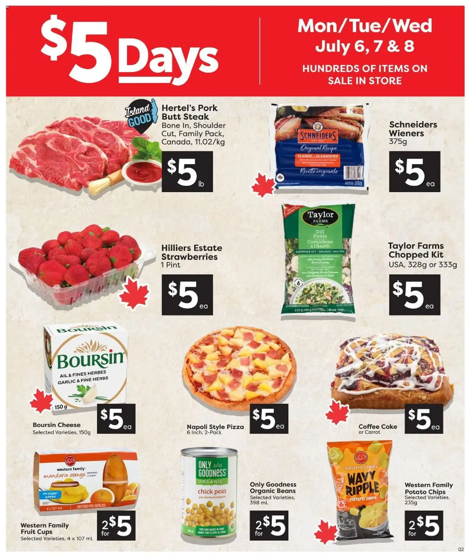 Quality Foods weekly flyer / circulaire from Jul 2, 2026 > weekly specials & deals from July 2 to July 8 2026 - flyer page 2