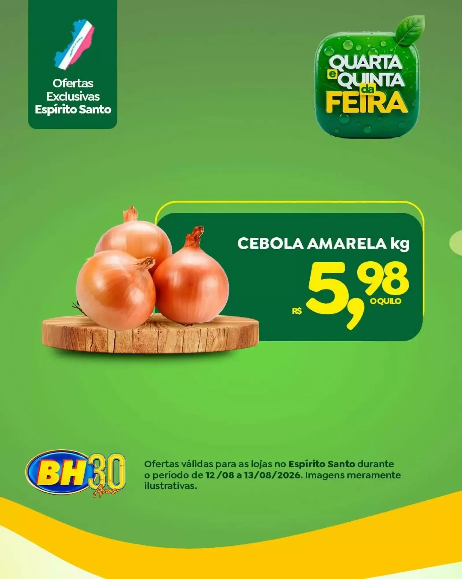 Encarte de Quarta e Quinta da Feira Supermercados BH 12 de agosto até 13 de agosto 2026 - Pagina 2