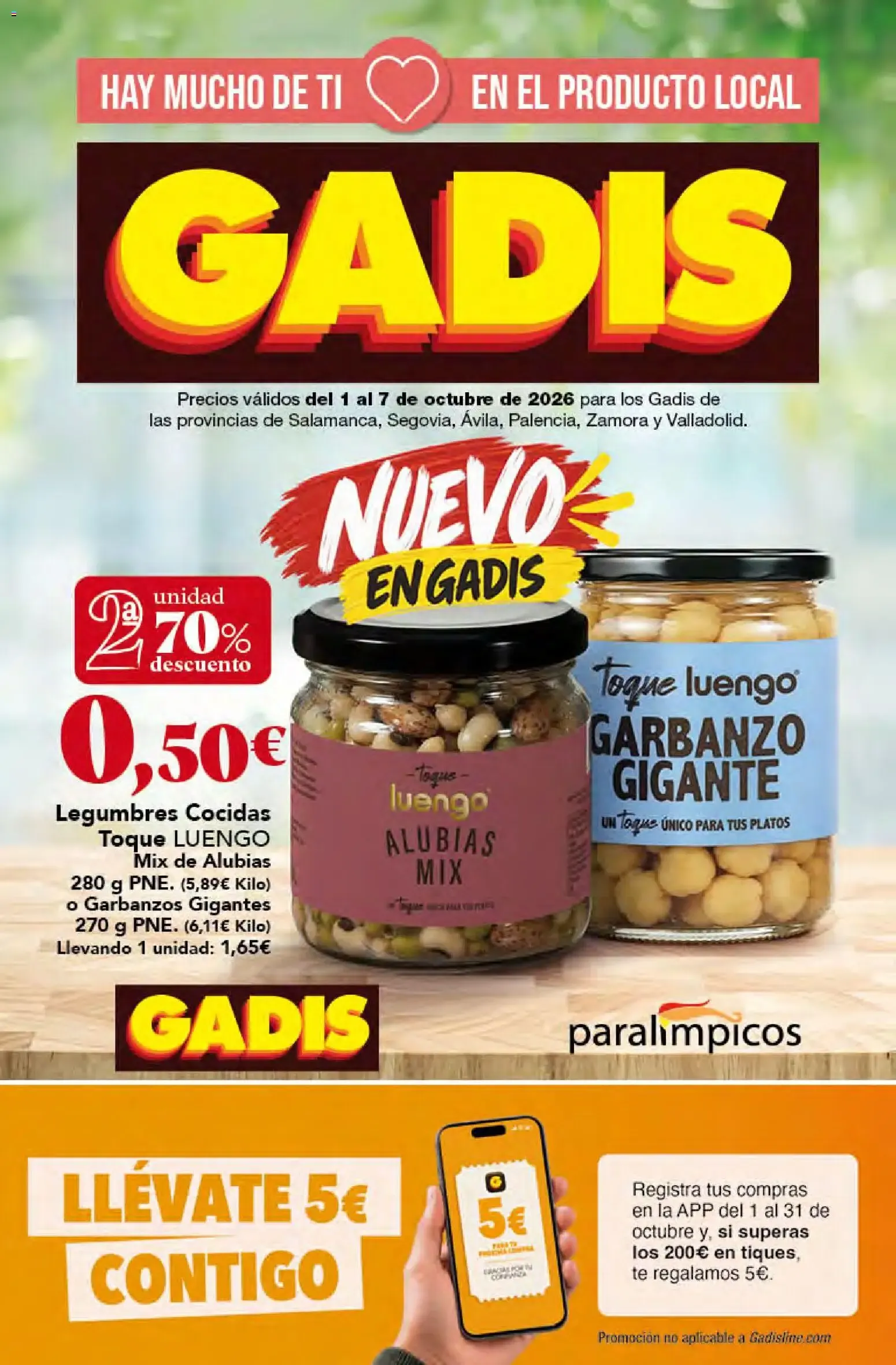 Catálogo de Gadis - folleto 01/10/2026 - 07/10/2026 1 de octubre al 7 de octubre 2026 - Página 1