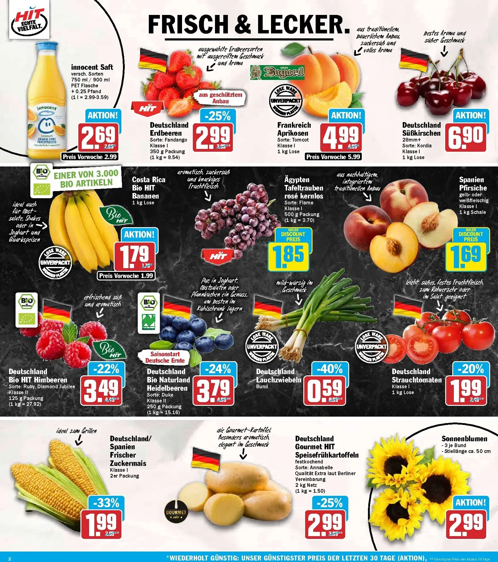 Hit Prospekt – von Montag 06.07.2026 bis Samstag 11.07.2026 von 6. Juli bis 11. Juli 2026 - Prospekt seite 2
