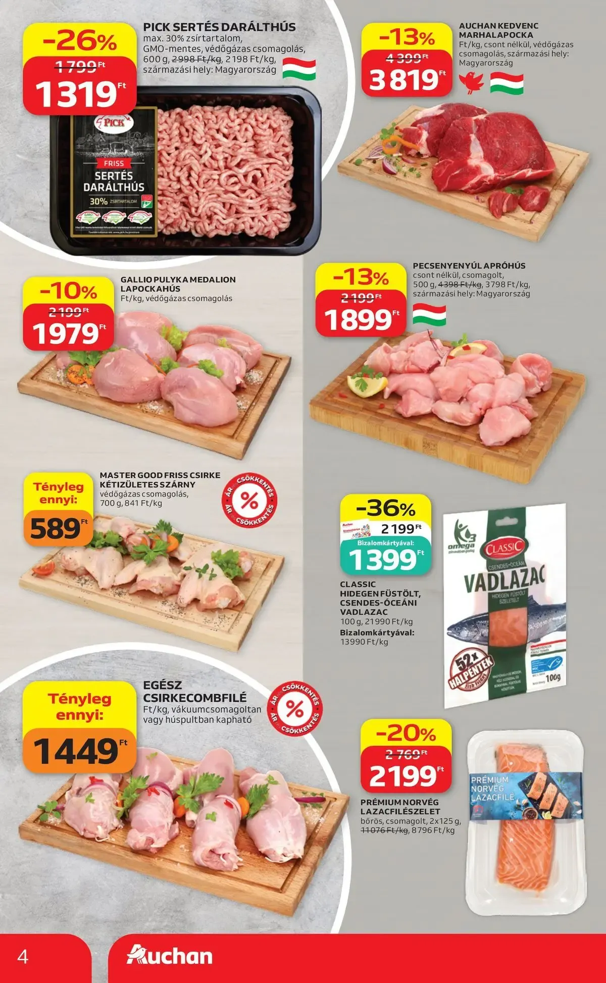 Katalógus Auchan Hipermarket június 18.-tól június 24.-ig 2026. - Oldal 4