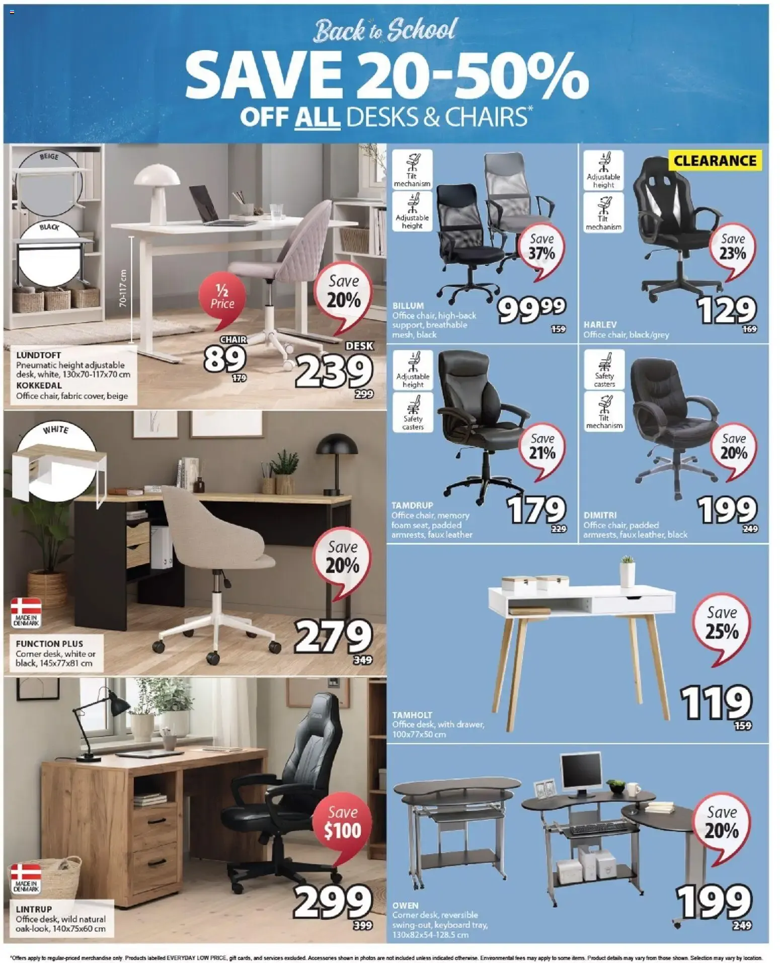 JYSK - Back to School: Ahorra 20-50% en escritorios y sillas de oficina from August 13 to August 26 2026 - flyer page 5